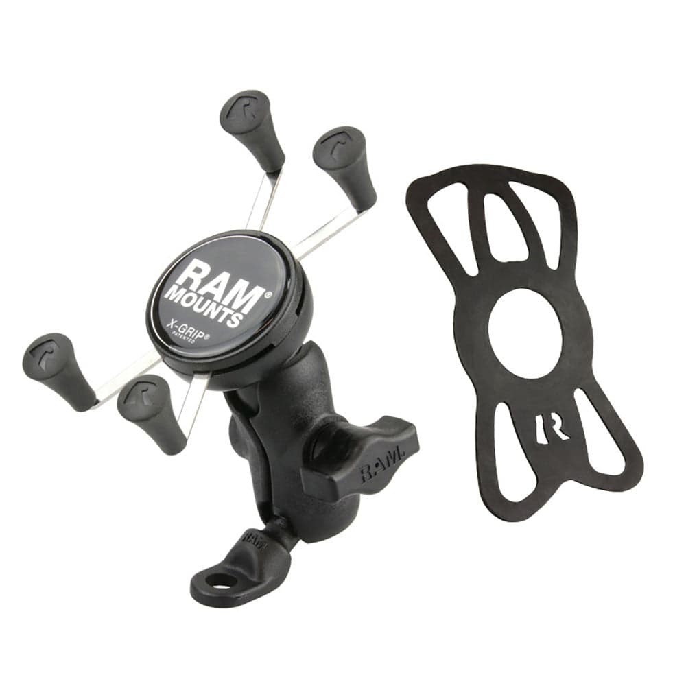 RAM® X-Grip® Phone Mount with 9mm Angled Bolt Head Adapter - Composite