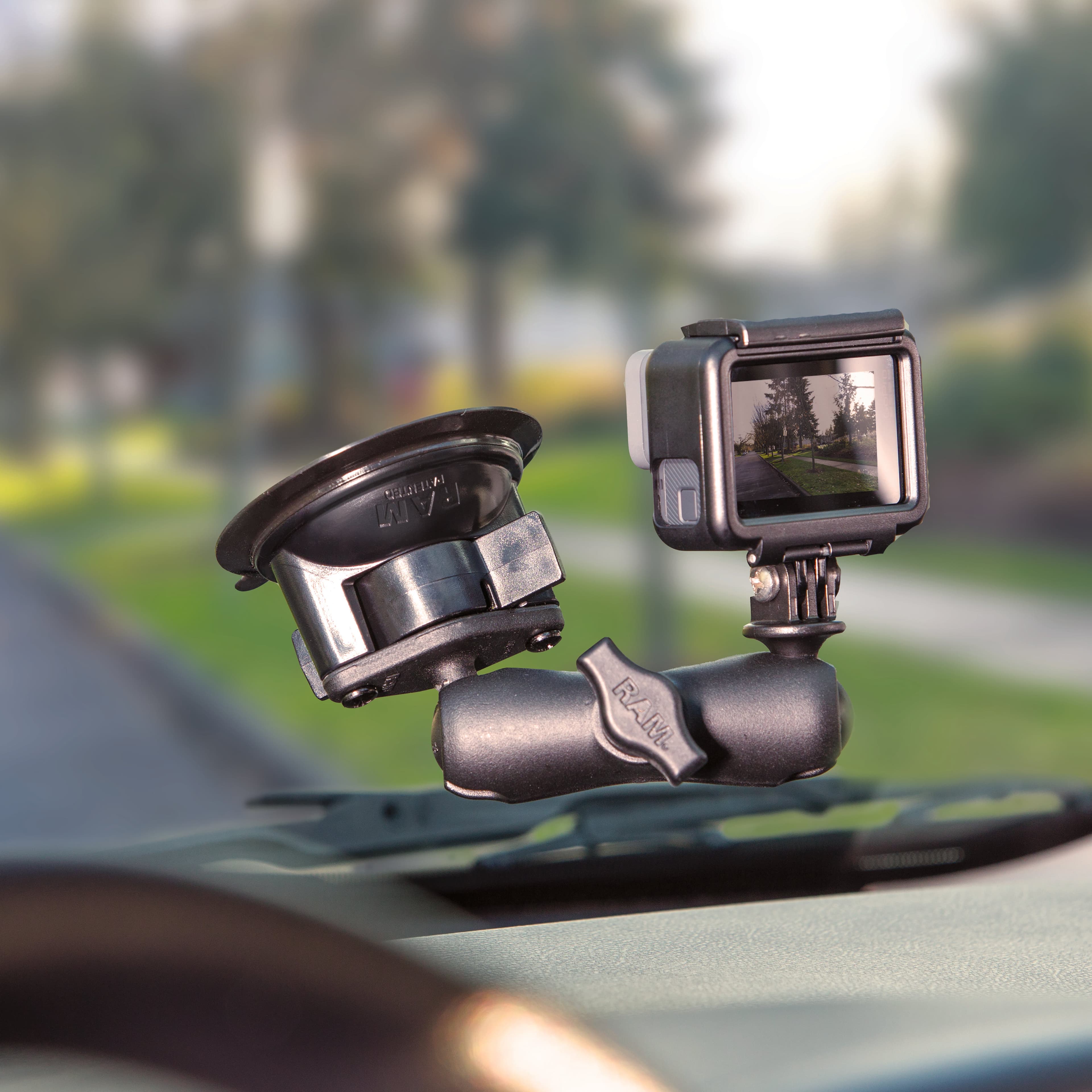RAM® Twist-Lock™ Composite Suction Cup Base with Ball