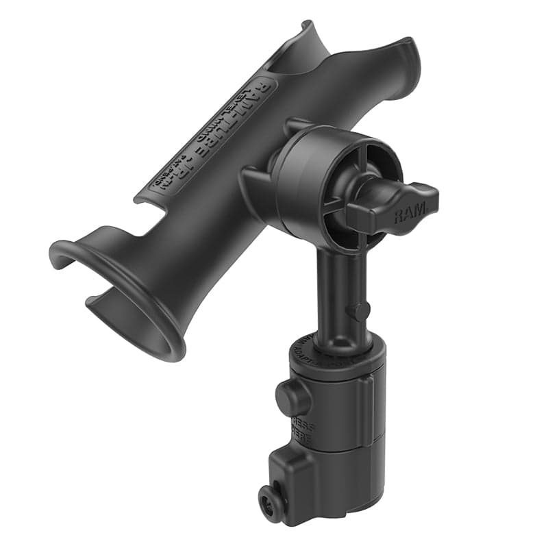 RAM® Tube Jr.™ Holder with Universal Adapt-A-Post™ Track Base - 4" (10.2 cm) Post