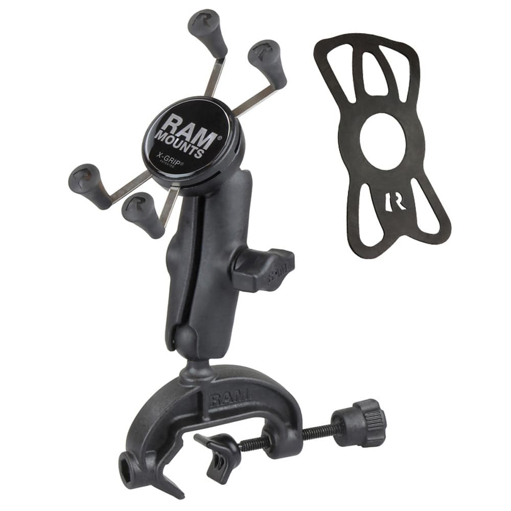 RAM® X-Grip® Phone Mount with Composite Yoke Clamp Base