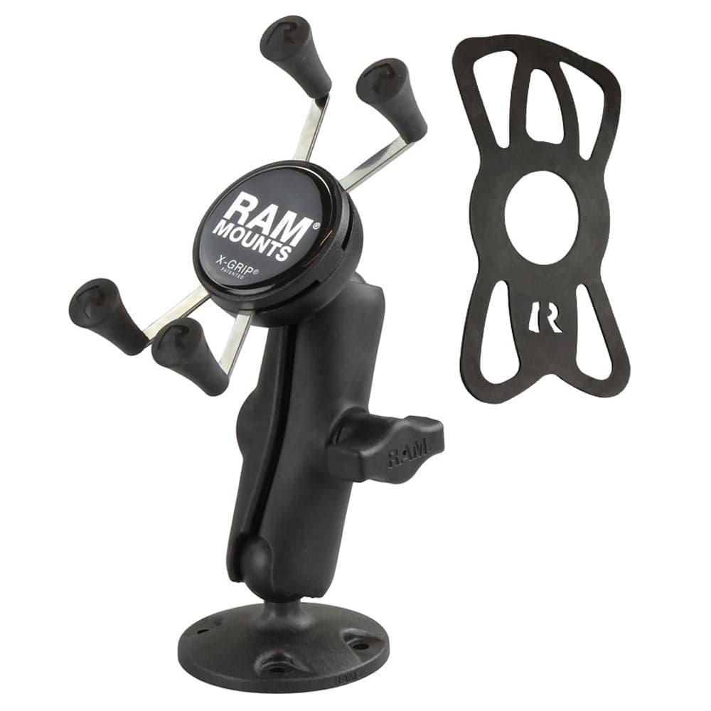 RAM® X-Grip® High-Strength Composite Phone Mount with Drill-Down Base