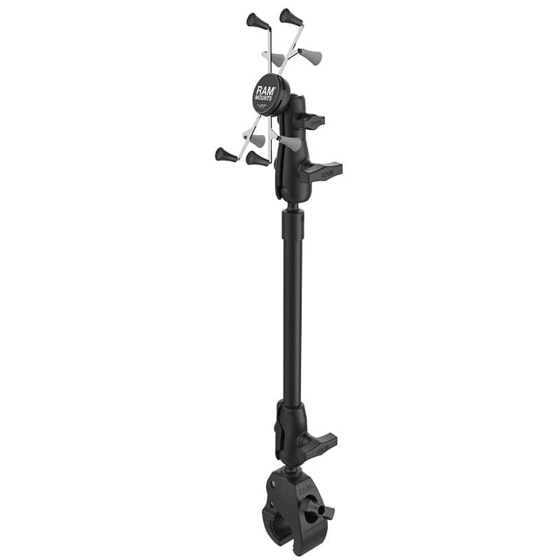 RAM® X-Grip® with RAM® Tough-Claw™ 9" (22.9 cm) Pipe Mount for 7" (17.8 cm)-8" (20.3 cm) Tablets