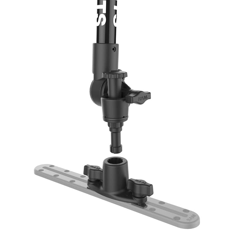 RAM® Tough-Pole™ 24" (61 cm) Camera Mount with Single Pipe & Dual Track Base