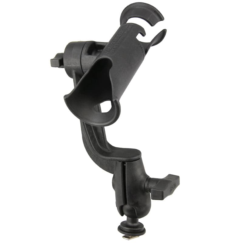 RAM® Tube Jr.™ Rod Holder with Revolution RAM® Track Ball™ Base