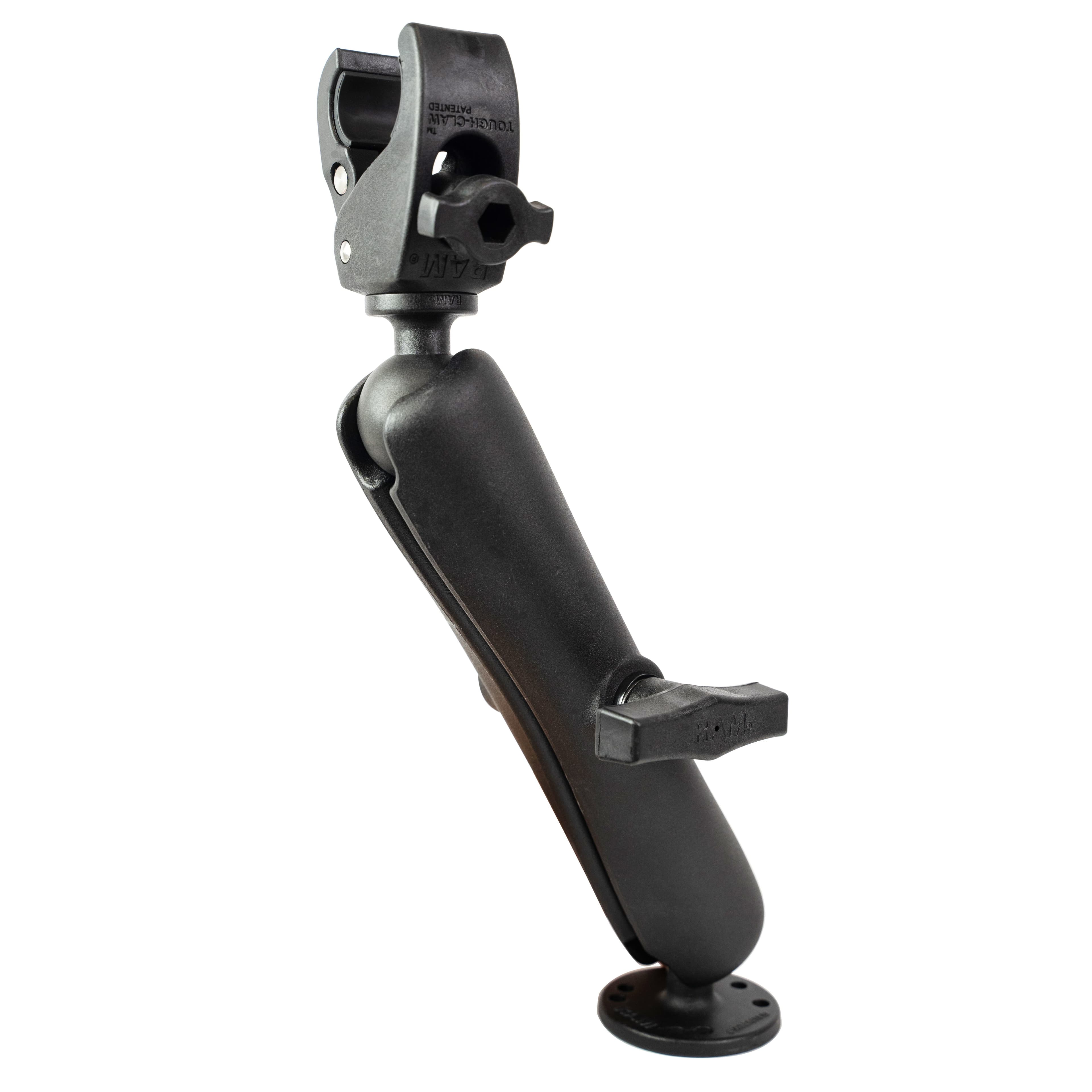 RAM® Trolling Motor Stabilizer - Tough-Claw™ .625" (15.9 mm) - 1.14" (29 mm) Long Arm
