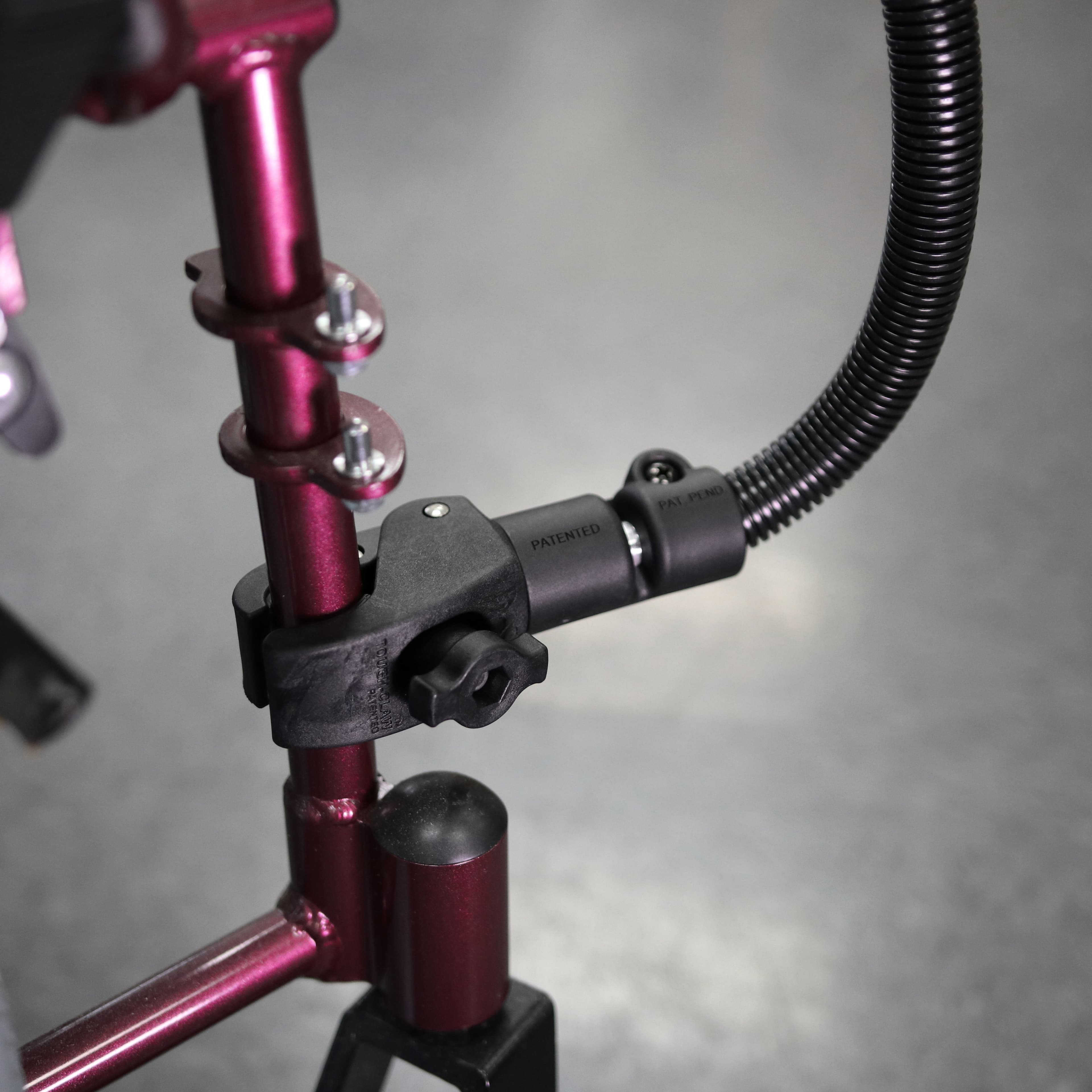RAM® X-Grip® Wheelchair Leg Rail Mount for 7" (17.8 cm)-8" (20.3 cm) Tablets