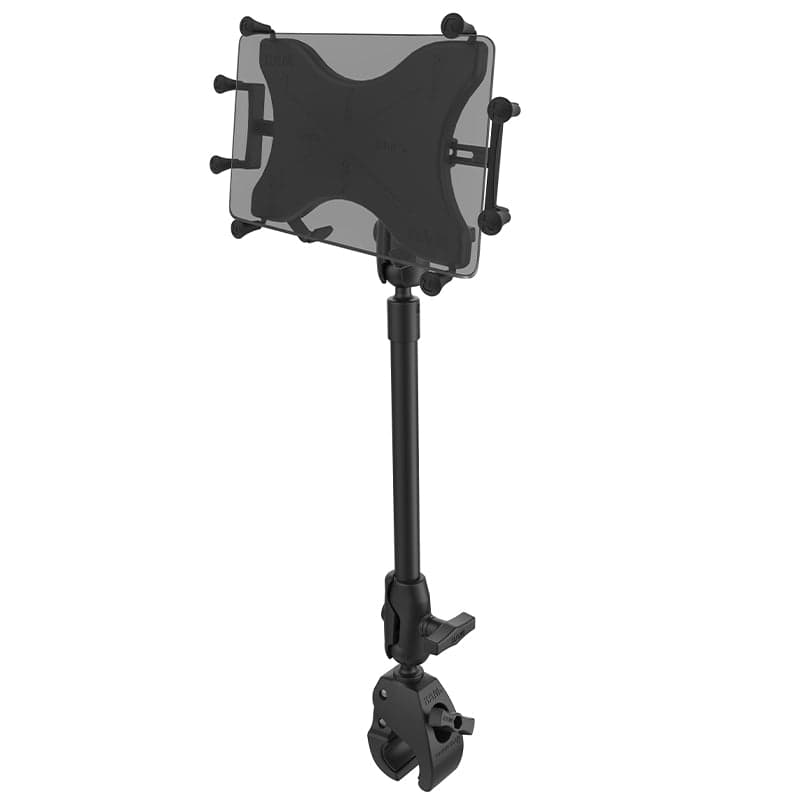 RAM® X-Grip® with RAM® Tough-Claw™ 9" (22.9 cm) Pipe Mount for 9"-11" (27.9 cm) Tablets