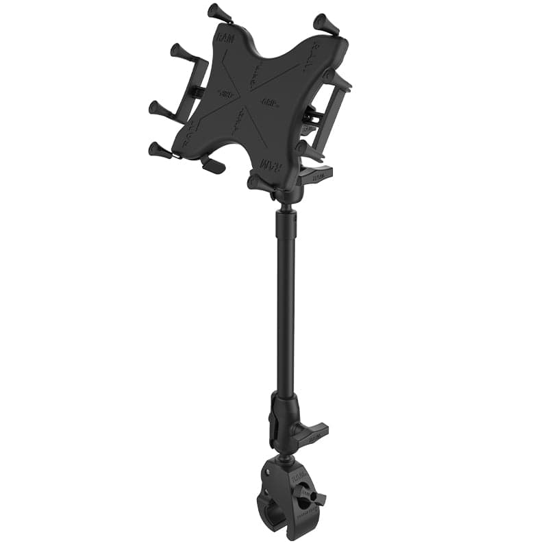 RAM® X-Grip® with RAM® Tough-Claw™ 9" (22.9 cm) Pipe Mount for 9"-11" (27.9 cm) Tablets