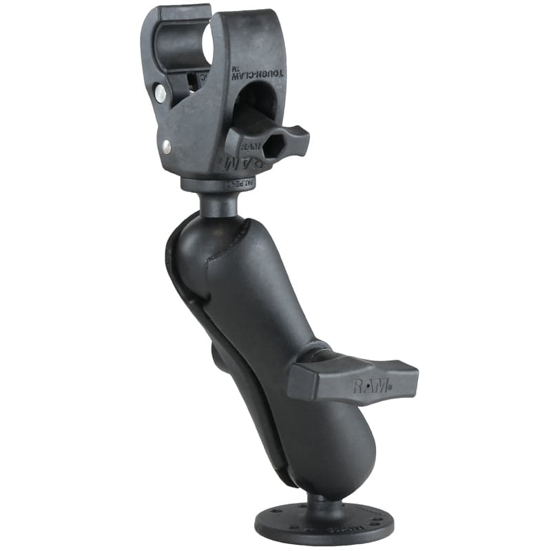 RAM® Trolling Motor Stabilizer - Tough-Claw™ .625" (15.9 mm) - 1.14" (29 mm) Medium Arm