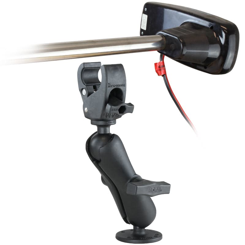 RAM® Trolling Motor Stabilizer - Tough-Claw™ .625" (15.9 mm) - 1.14" (29 mm) Medium Arm