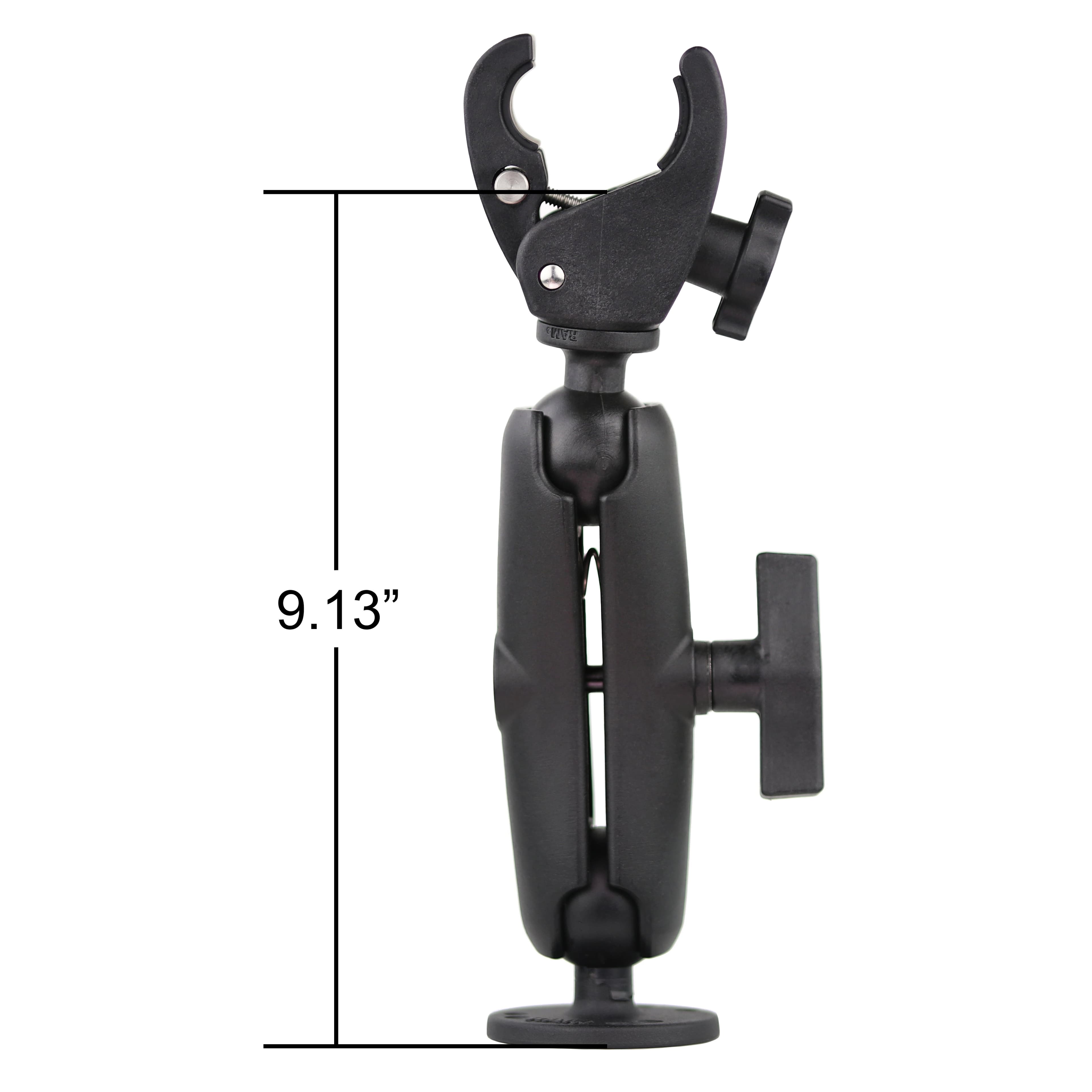 RAM® Trolling Motor Stabilizer - Tough-Claw™ .625" (15.9 mm) - 1.14" (29 mm) Medium Arm