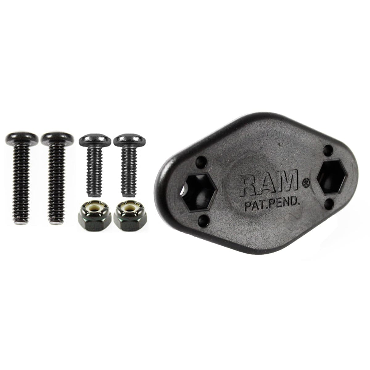 RAM® EZY-Mount™ Quick Release Male Adapter