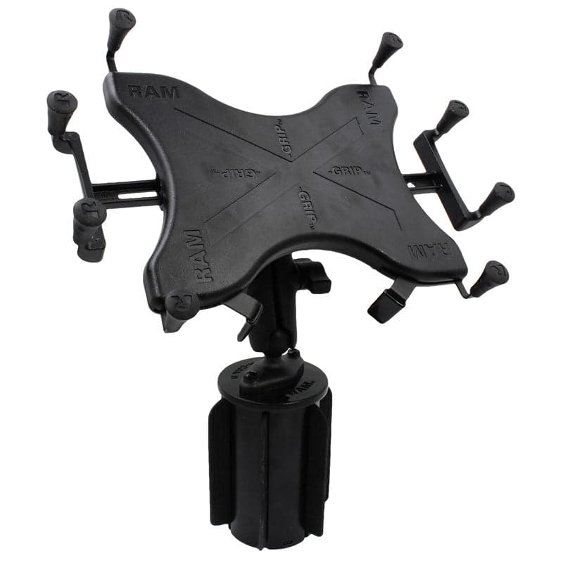 RAM® X-Grip® with RAM-A-CAN™ II Cup Holder Mount for 12"-13" (33 cm) Tablets