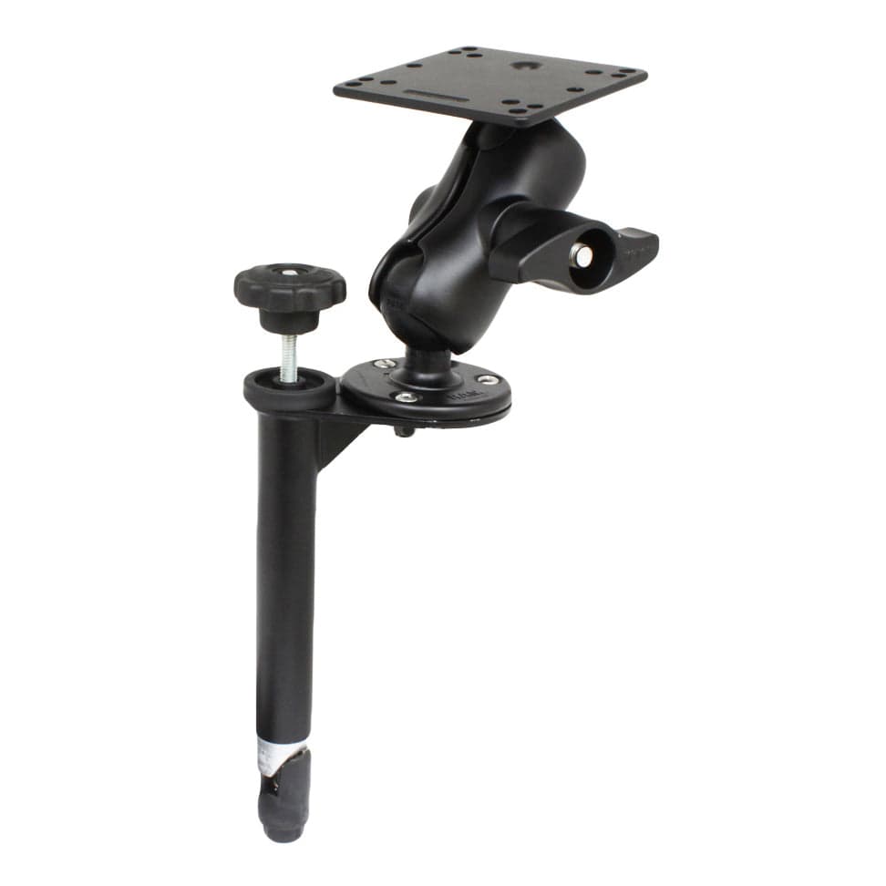 RAM® 8" (20.3 cm) Upper Pole with Double Ball Mount and 100x100mm VESA Plate