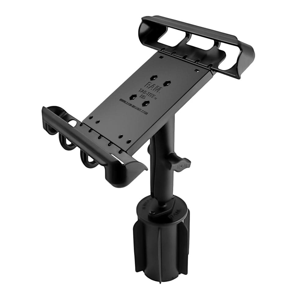 RAM® Tab-Tite™ Holder with RAM-A-CAN™ II Cup Holder Mount - Long