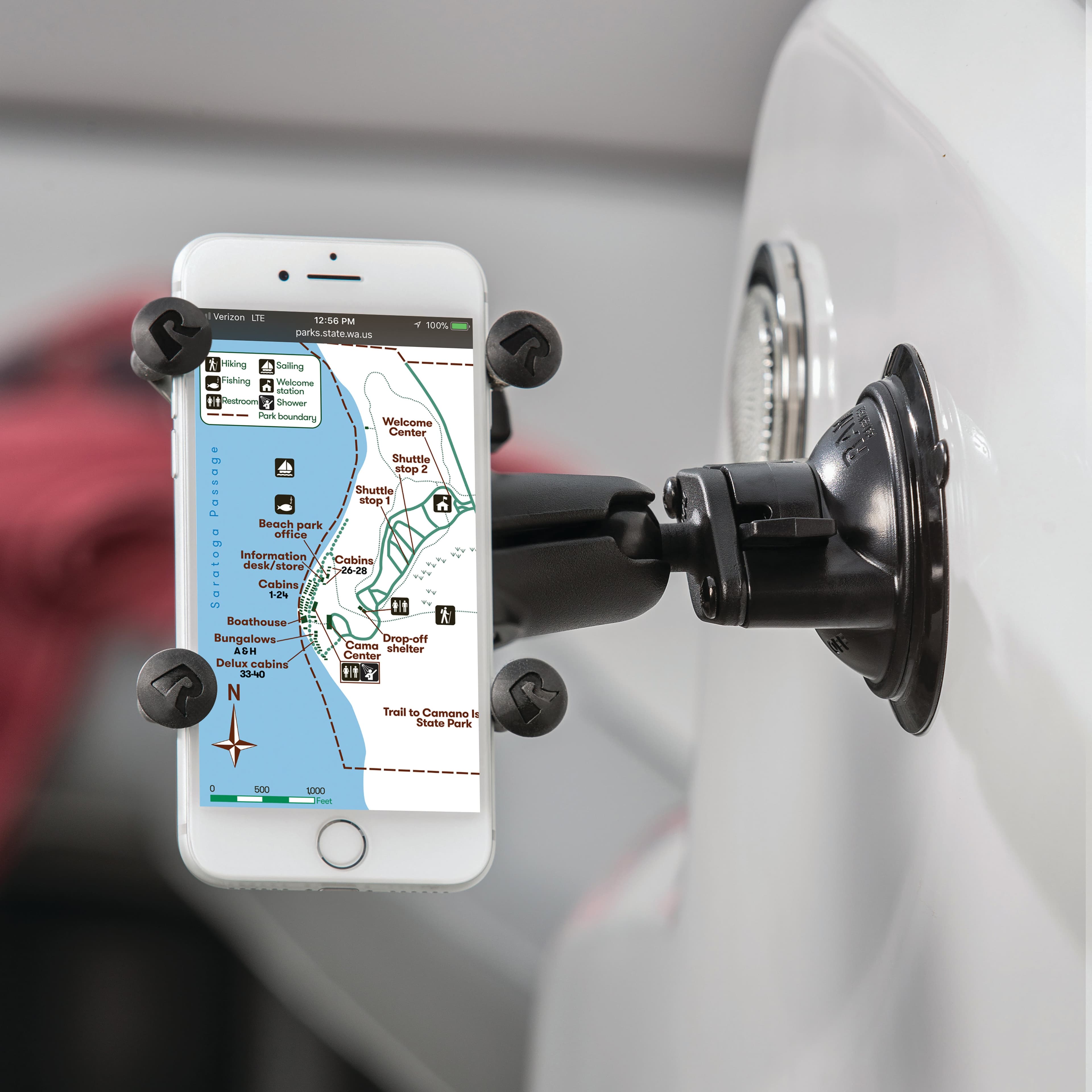 RAM® Twist-Lock™ Suction Cup Base