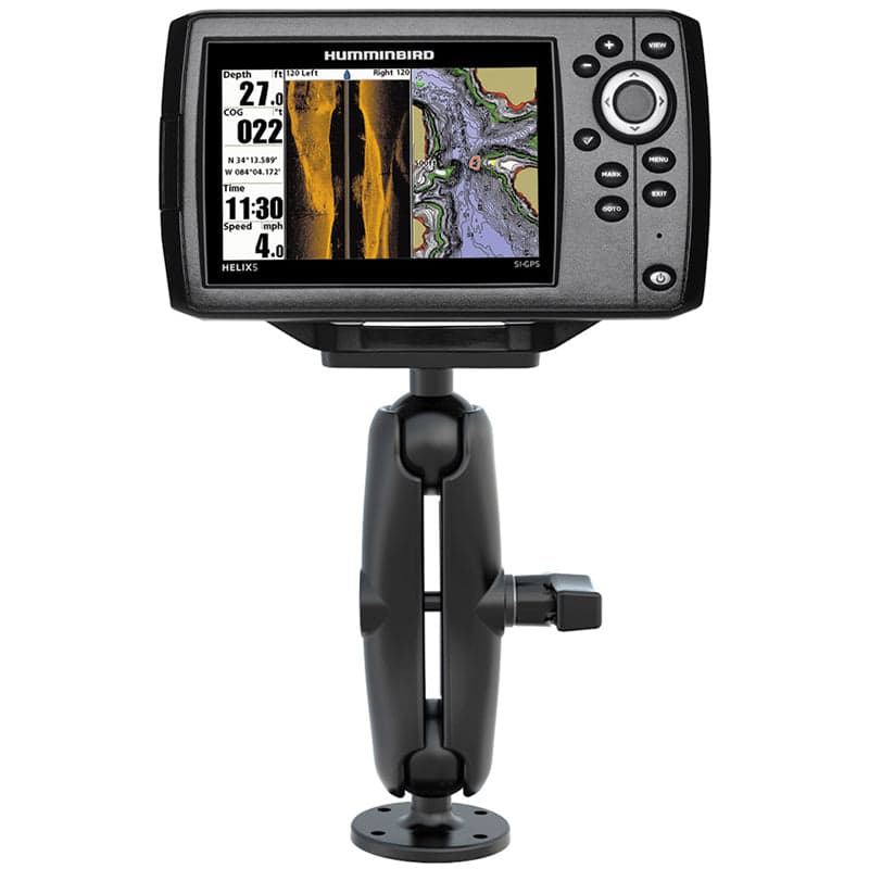 RAM® Composite Double Ball Mount for Humminbird Helix 5