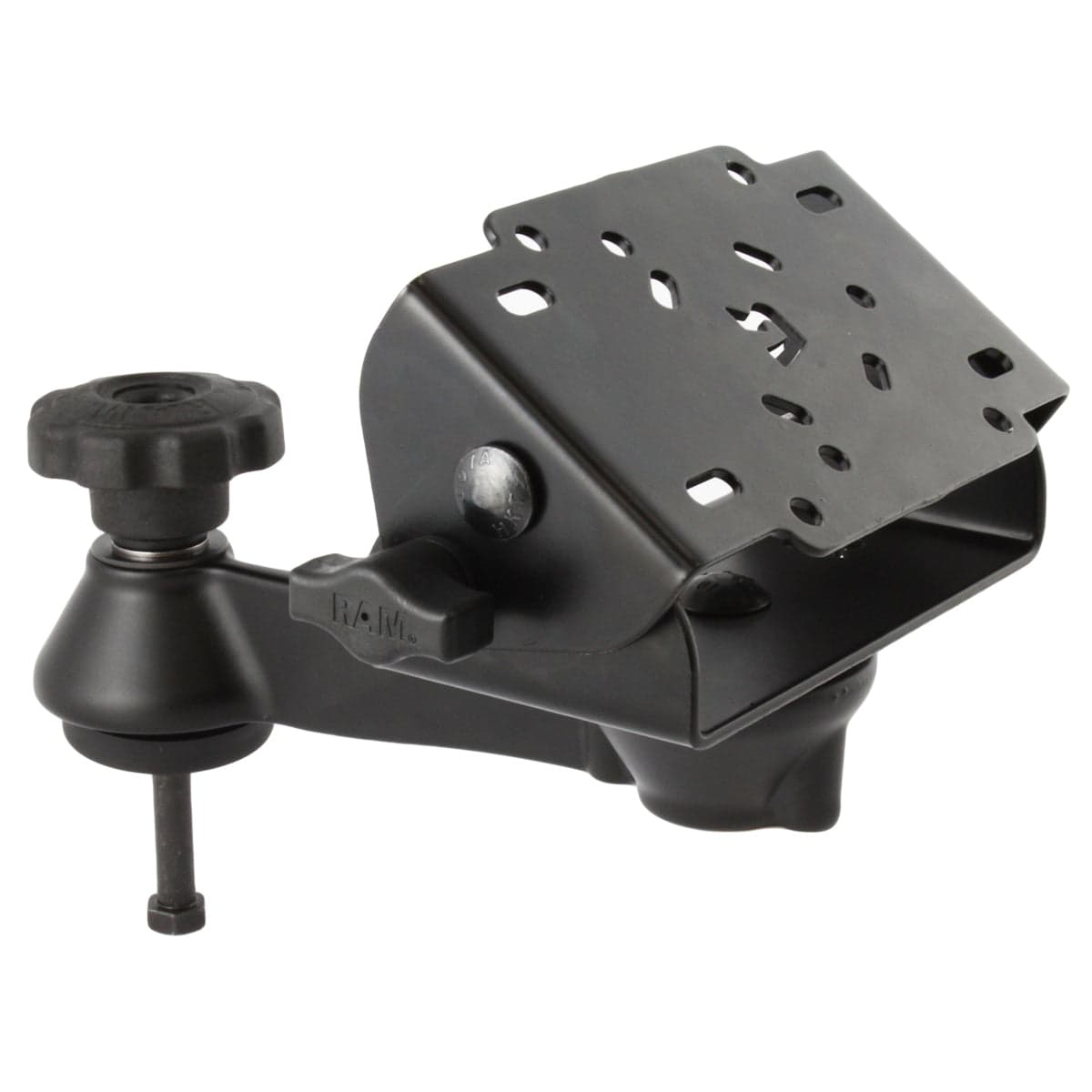 RAM® Tilt-N-Turn™ 45-Degree Bracket with Single Swing Arm