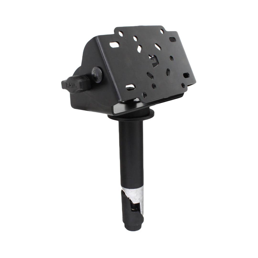 RAM® Tilt-N-Turn™ 90-Degree Bracket with 4" (10.2 cm) Upper Pole