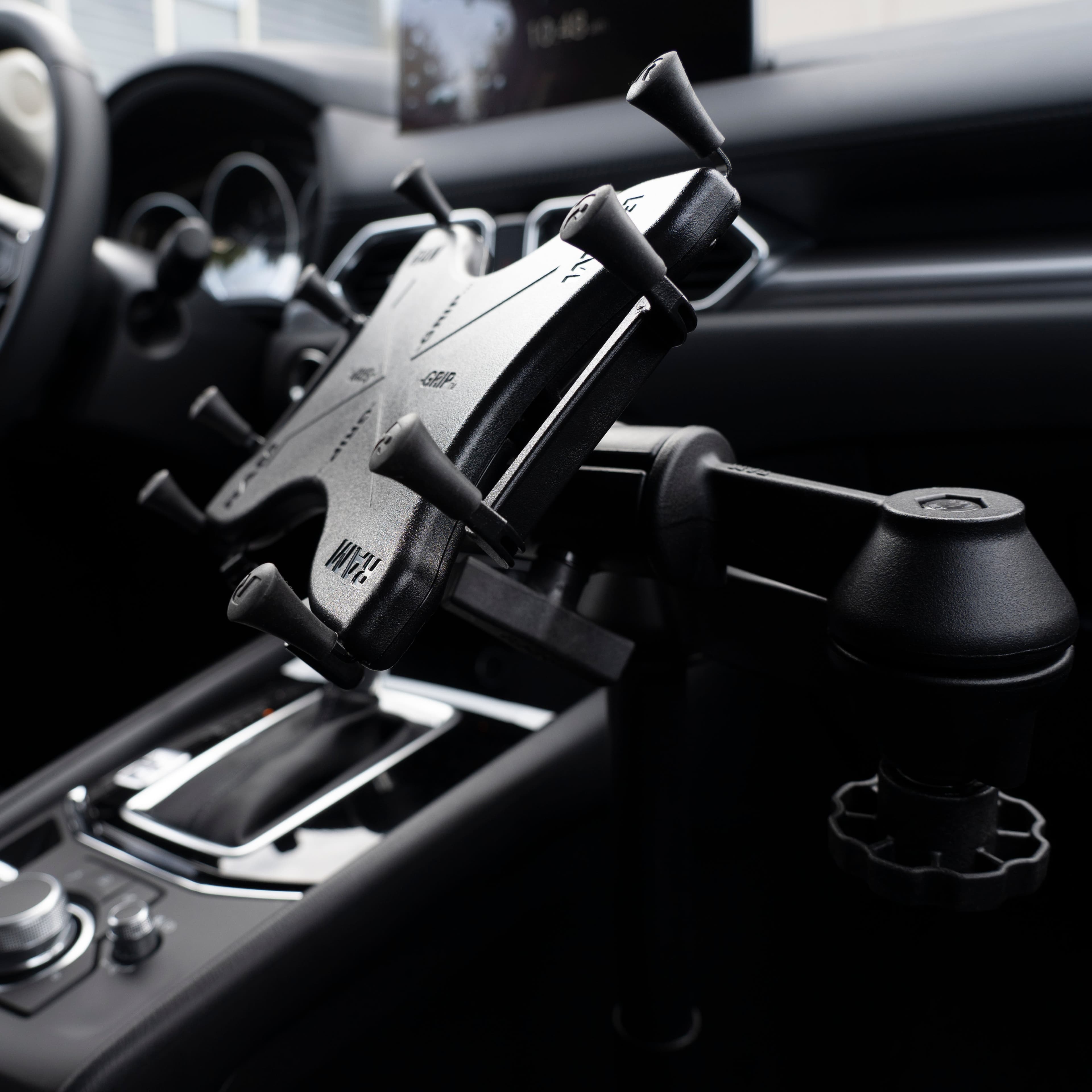 RAM® X-Grip® 9-11" (27.9 cm) Tablet Mount with No-Drill™ Universal Base