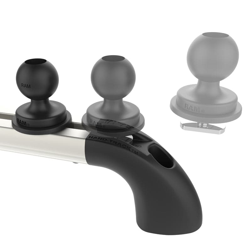 4" (10.2 cm) RAM® Hand-Track™ with 10" (25.4 cm) Overall Length
