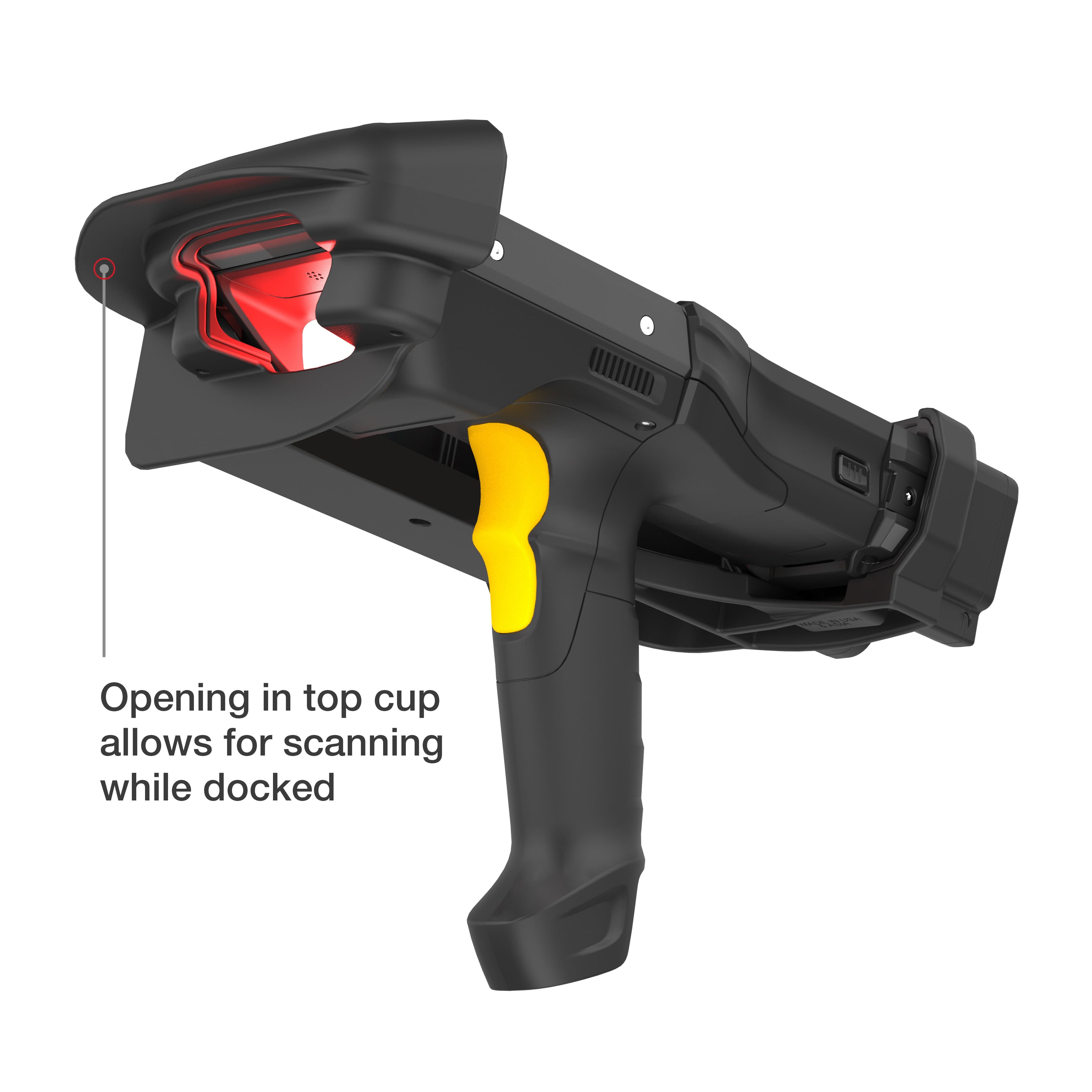 RAM® Locking Powered Dock for Zebra MC9400 & MC9300 - Heated Pins