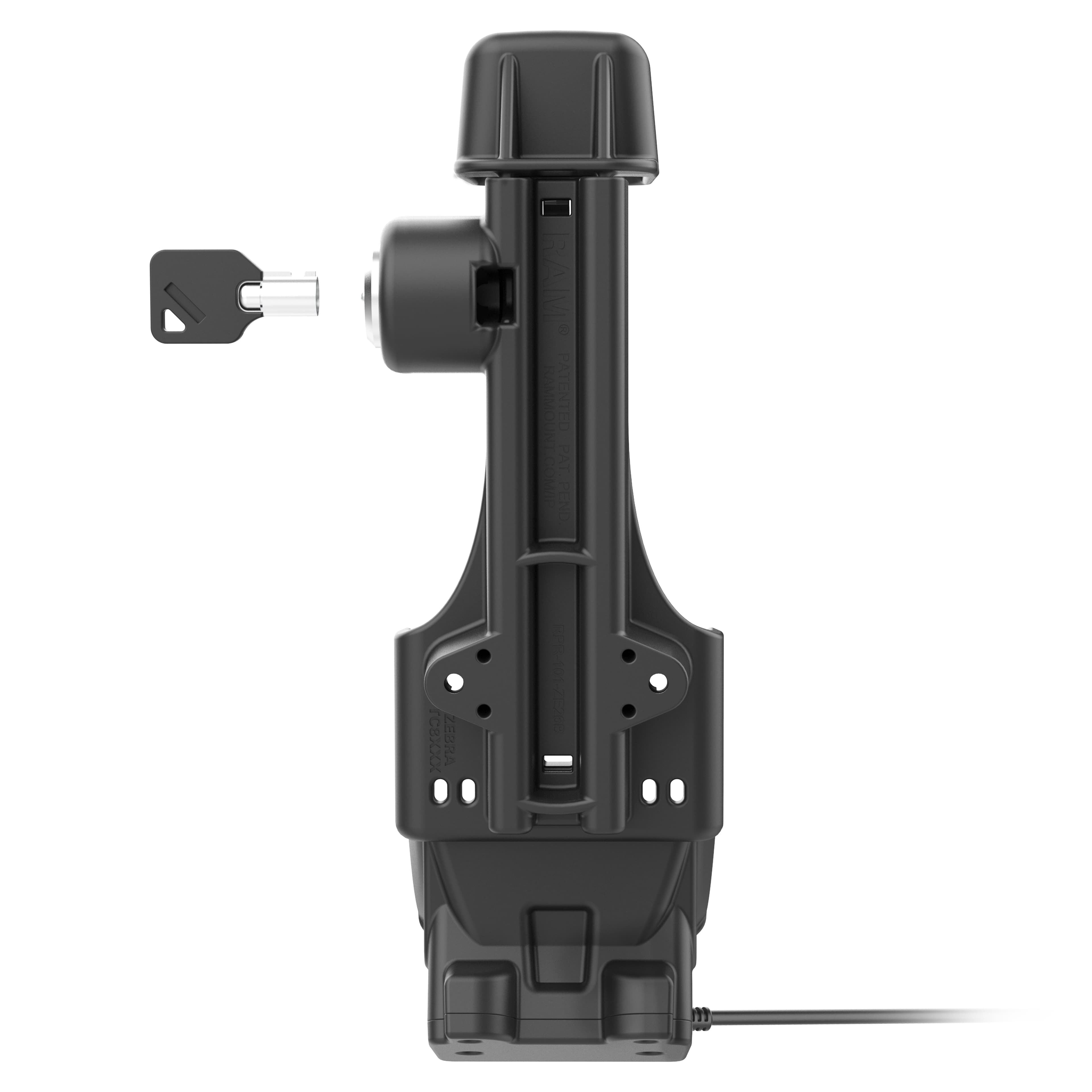 RAM® Locking Powered Dock for Zebra TC8300 - Heated Pins