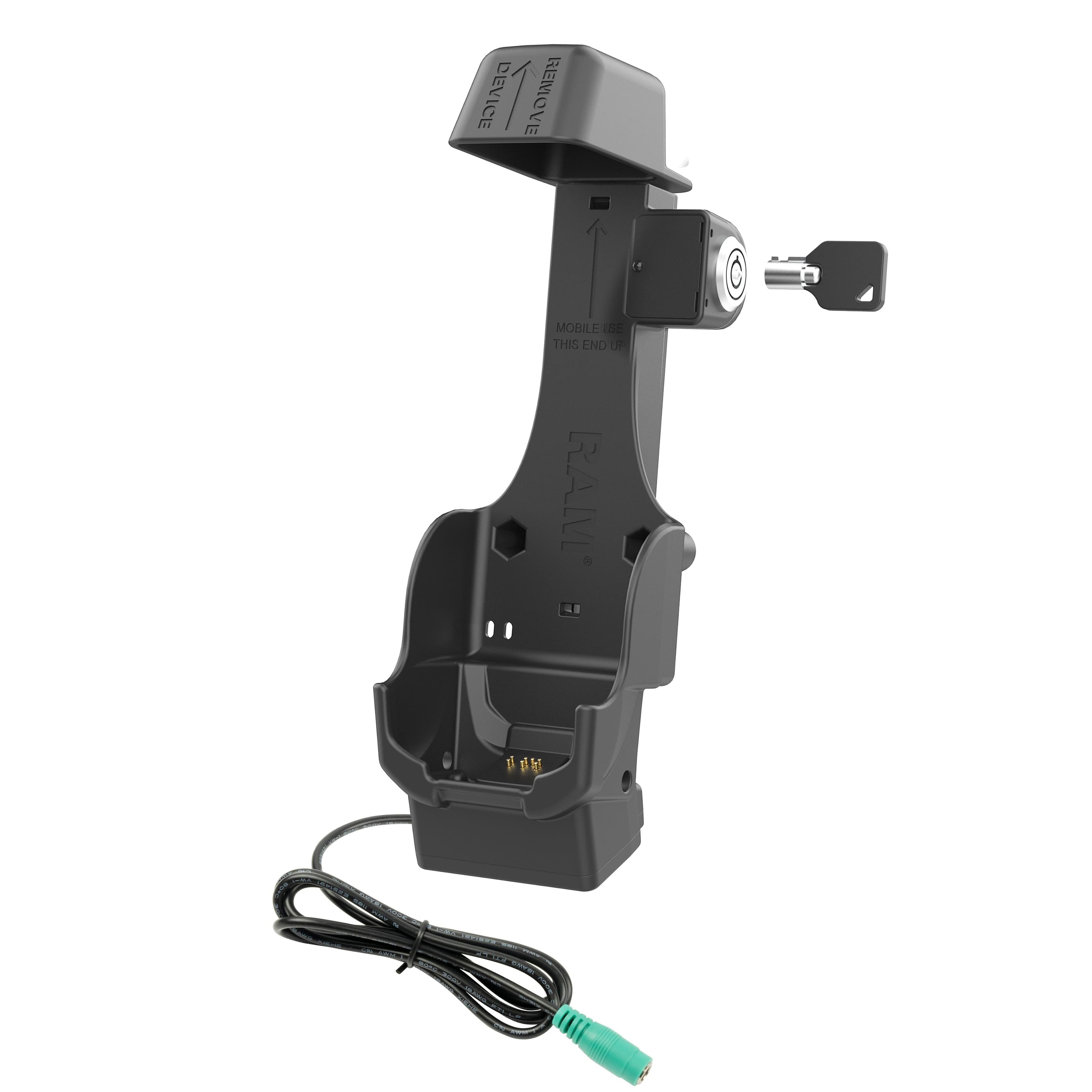 RAM® Locking Powered Dock for Zebra TC8300 - Heated Pins