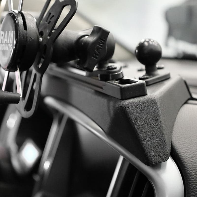 9" (22.9 cm) Modular Aluminum Black RAM® Tough-Track™
