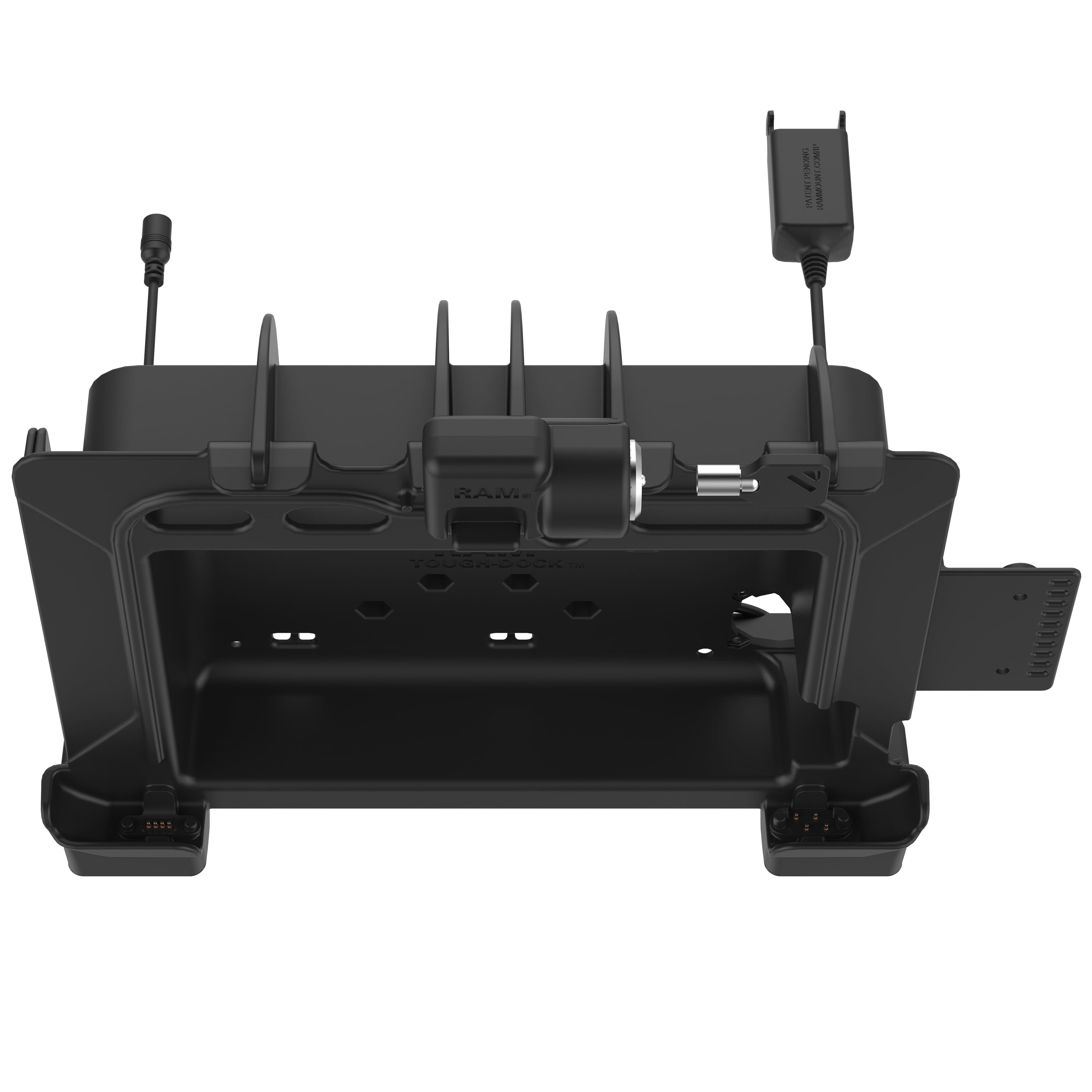 RAM® Power + Dual USB Locking Dock for Zebra ET8x 2-in-1 Tablet