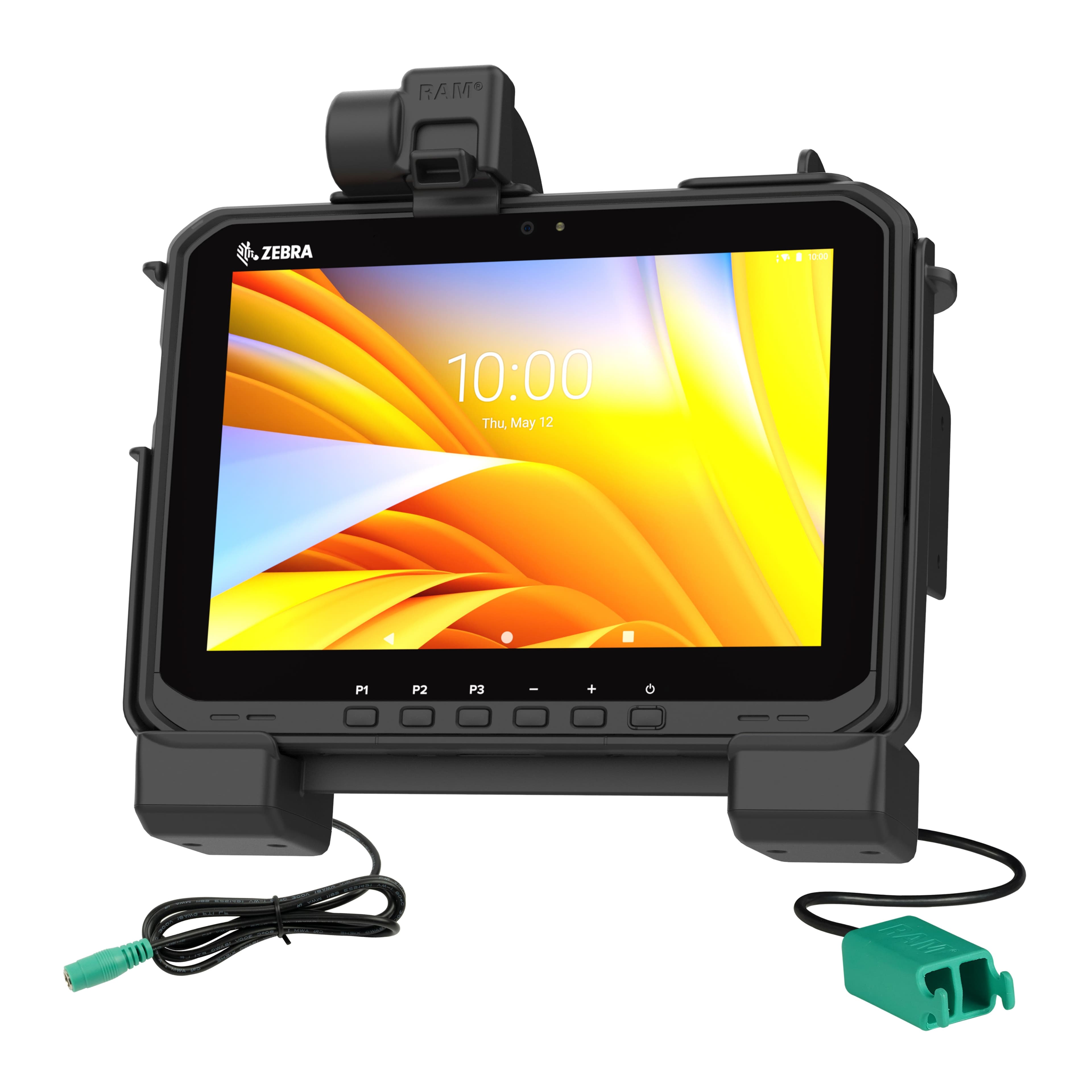 RAM® Power + Dual USB Dock for Zebra ET6x