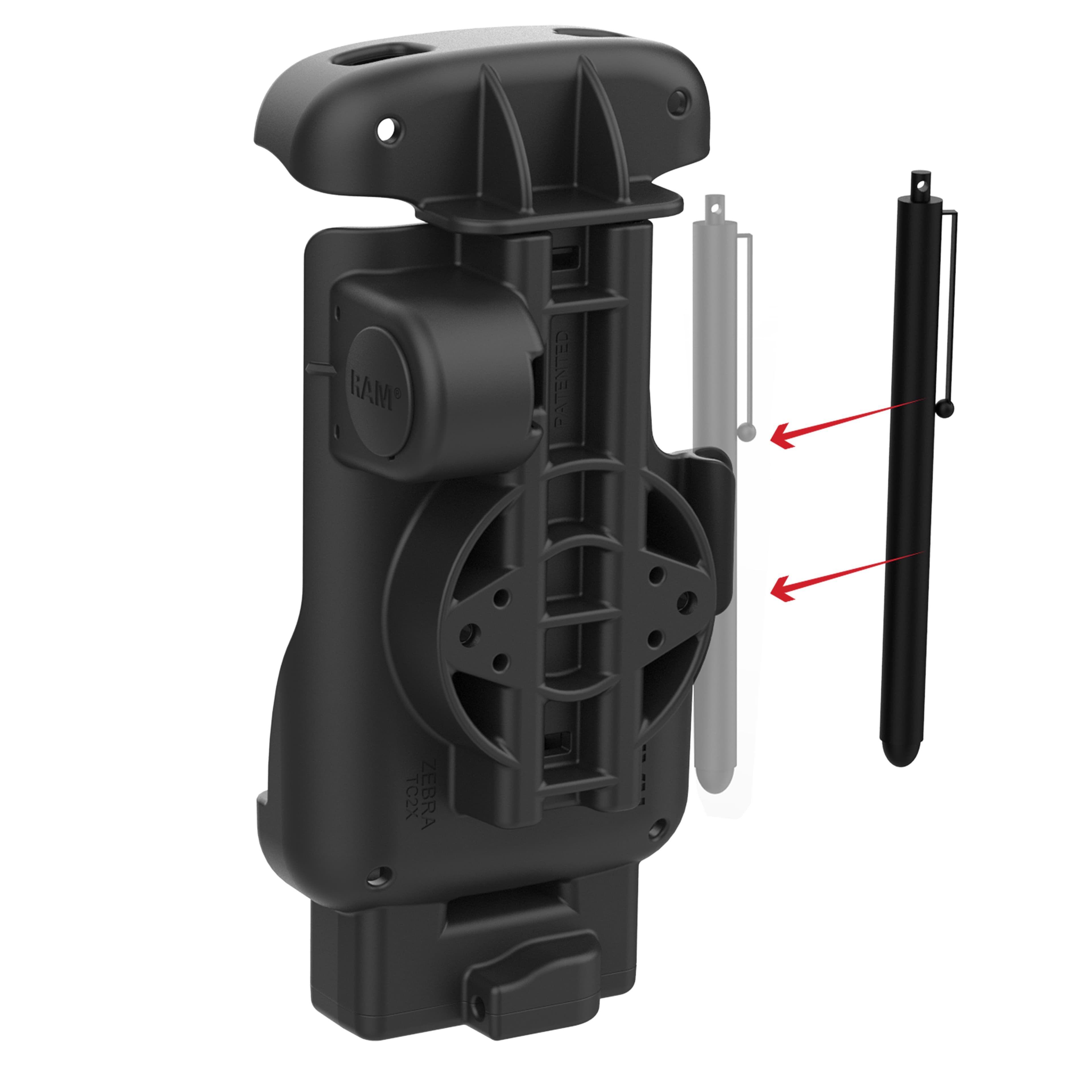 RAM® Form-Fit Holder for Zebra TC201 & TC22/TC27 with Boot