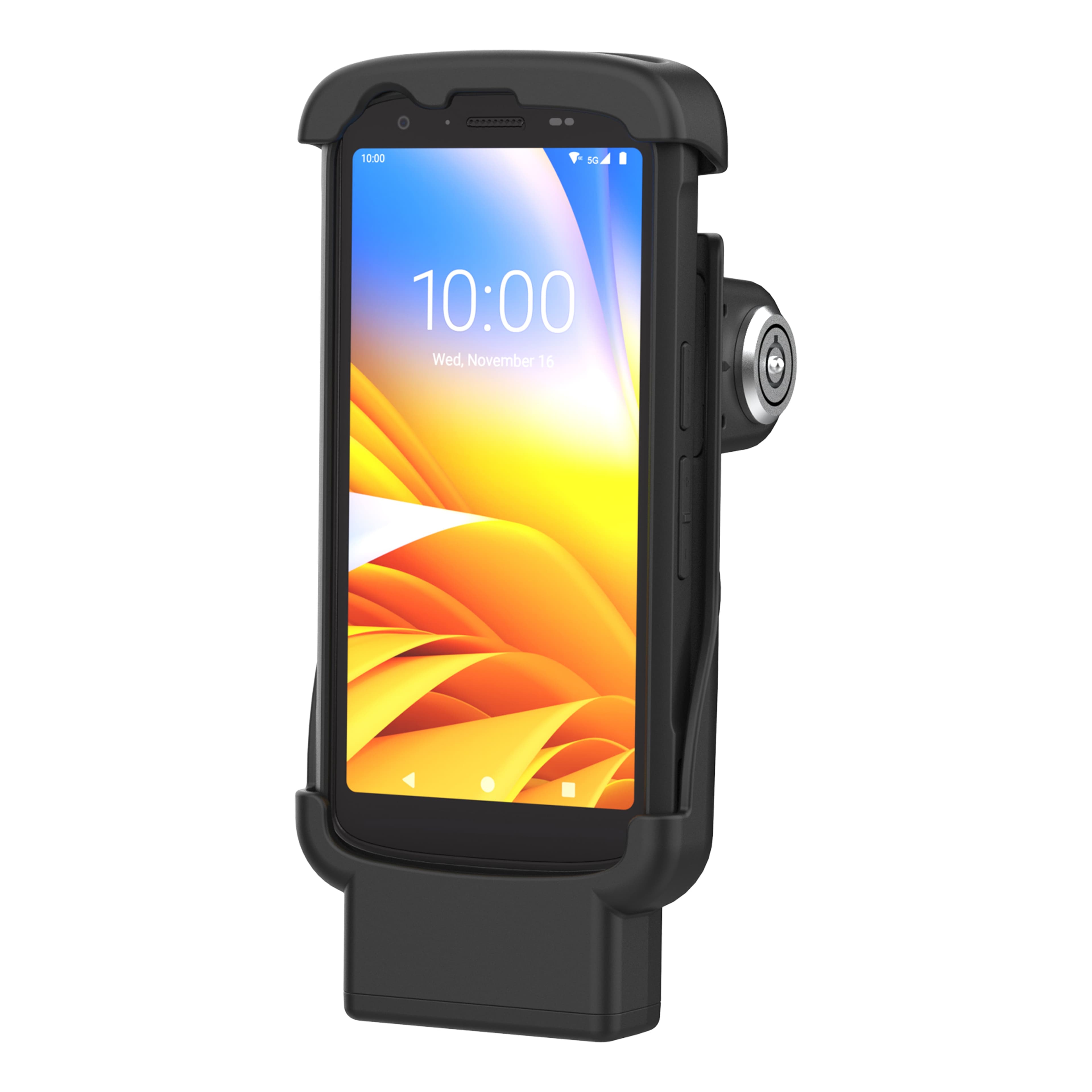 RAM® Locking Form-Fit Holder for Zebra TC201 & TC22/TC27 with Boot