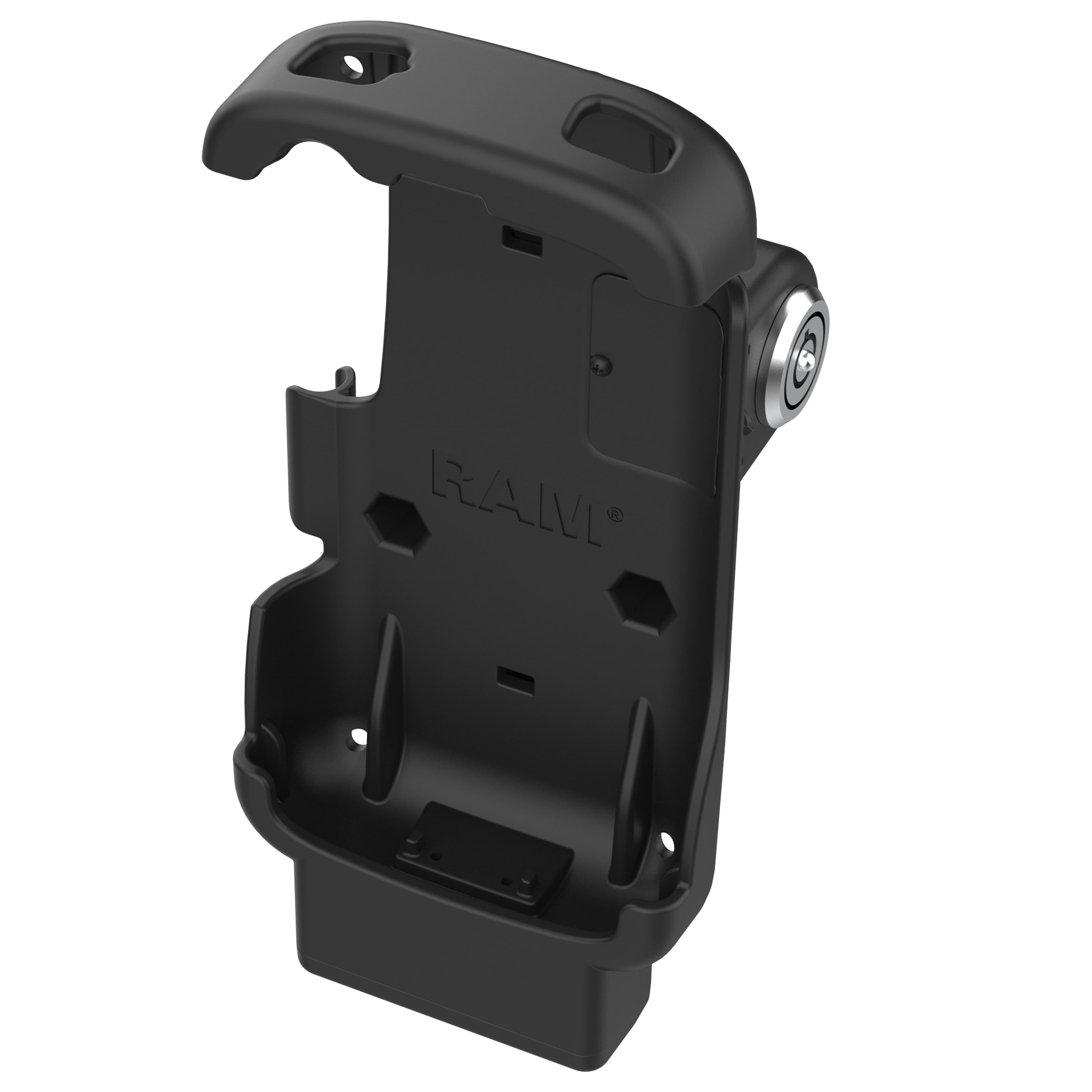 RAM® Locking Form-Fit Holder for Zebra TC201 & TC22/TC27 with Boot