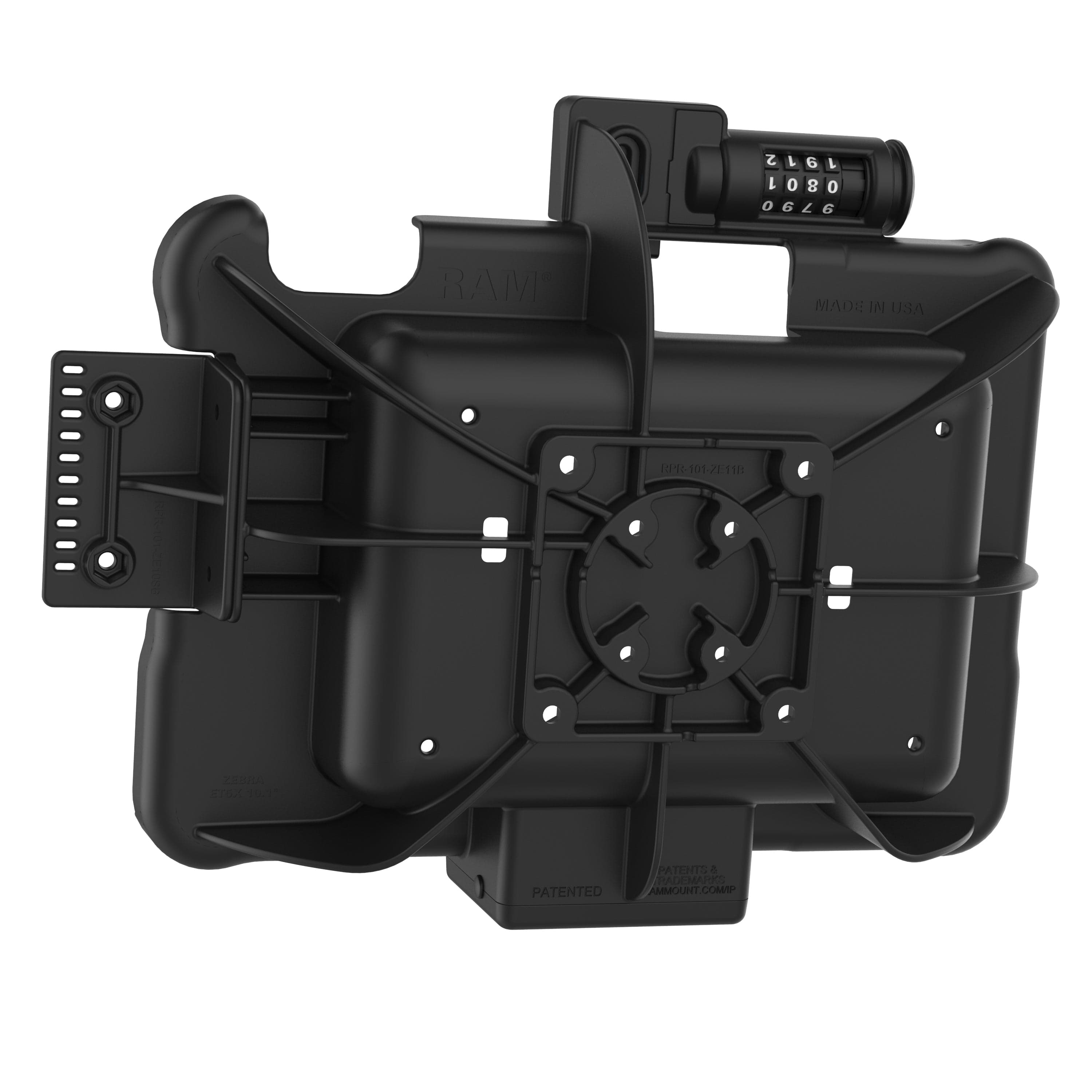 GDS® Combo Locking Form-Fit Holder for Zebra ET5x 10.1" (25.7 cm) Series
