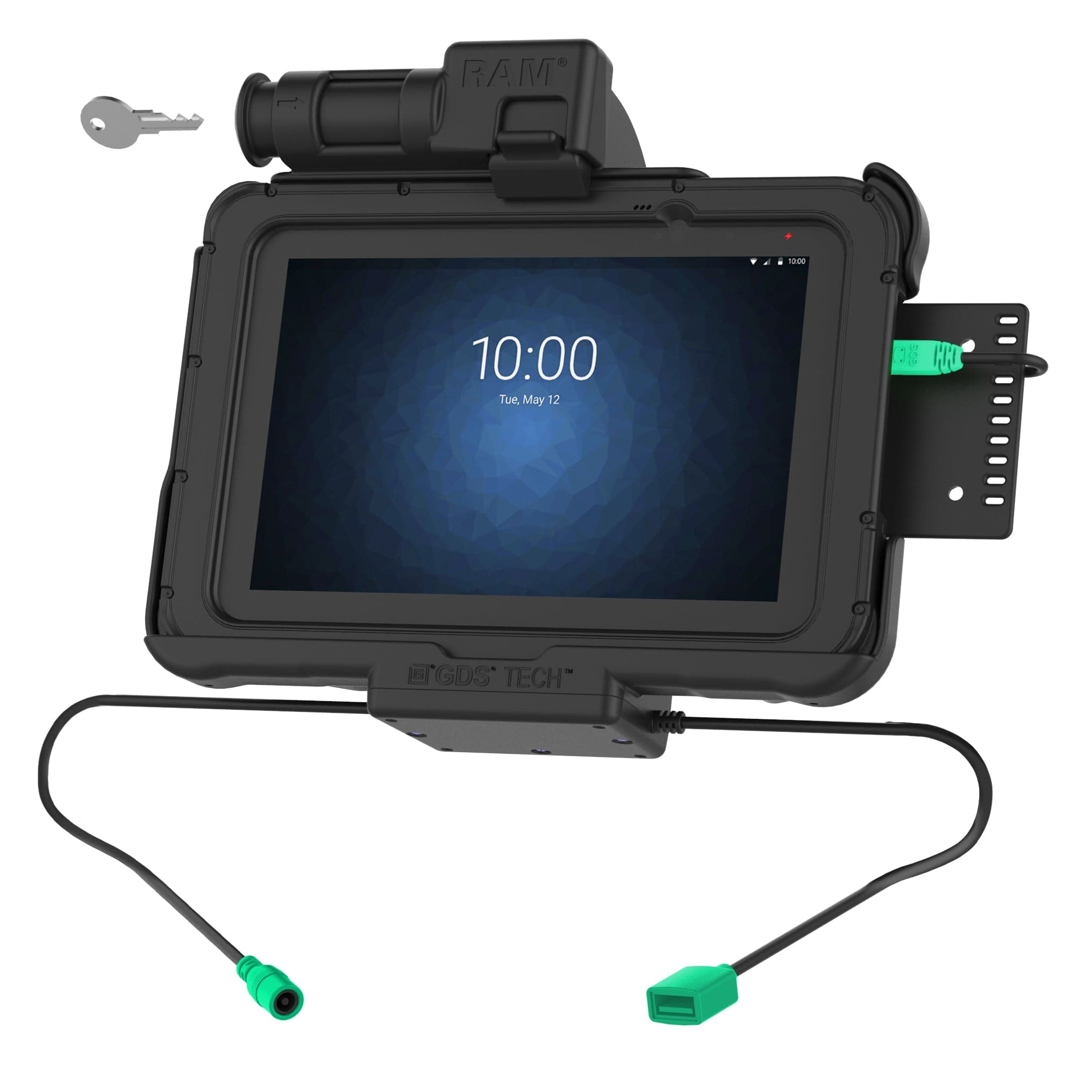 GDS® Key Locking Power + Data Dock for Zebra ET5x 8.3" (21.1 cm) & 8.4" (21.3 cm) Series