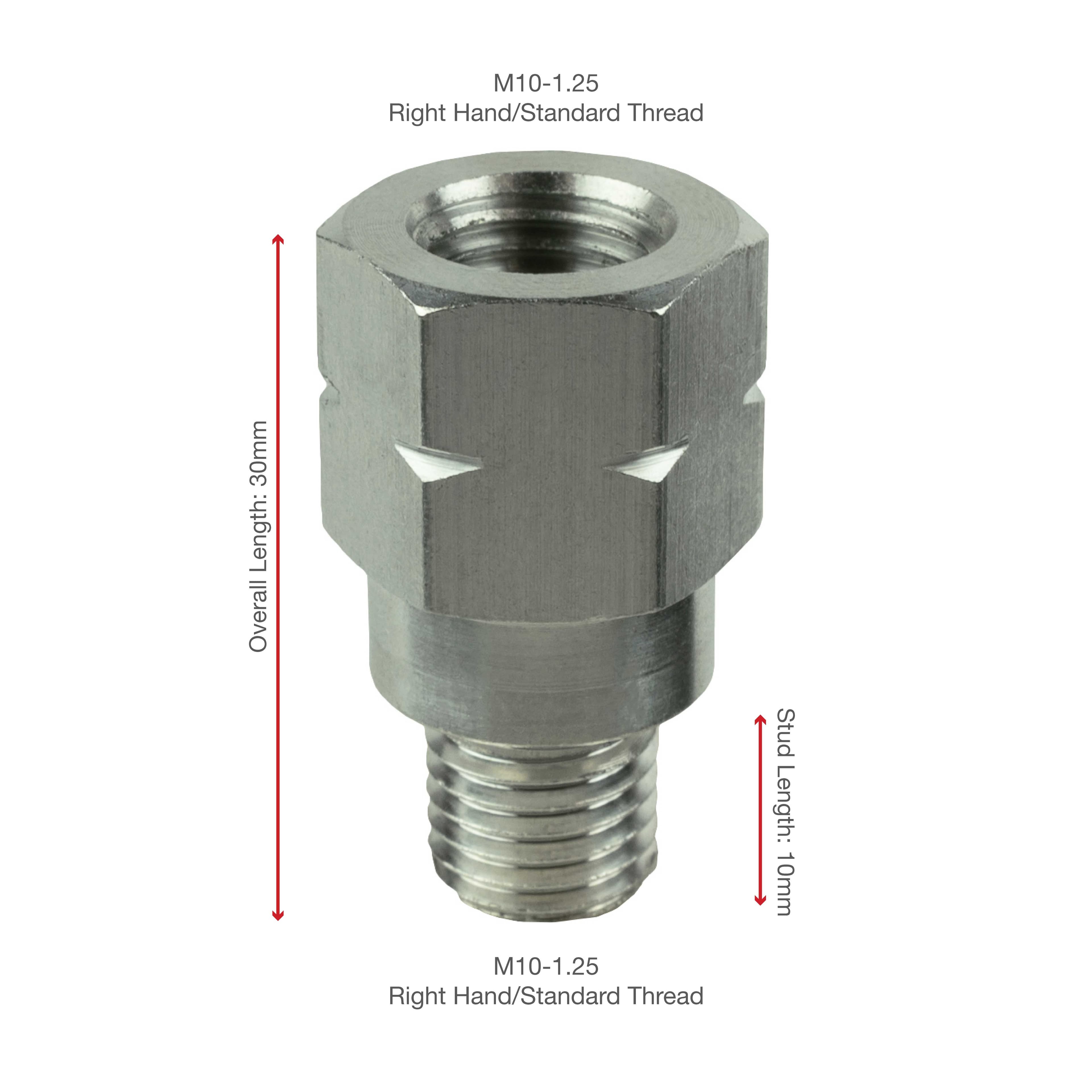 RAM® M10-1.25 Thread Extension - 20mm Long