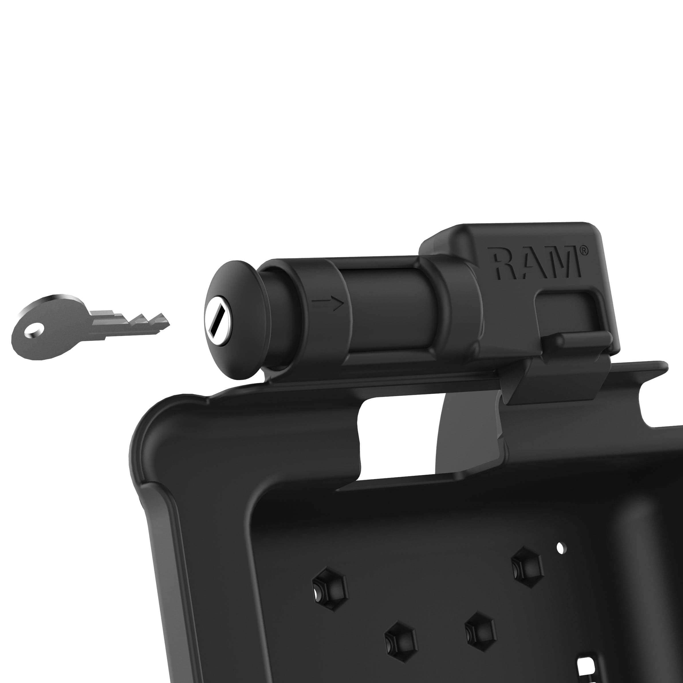 GDS® Key Locking Form-Fit Holder for Zebra ET5x 8.3" (21.1 cm) & 8.4" (21.3 cm) Series