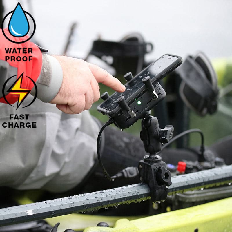 RAM® Tough-Charge™ with X-Grip® 10W Waterproof Wireless Charging Holder