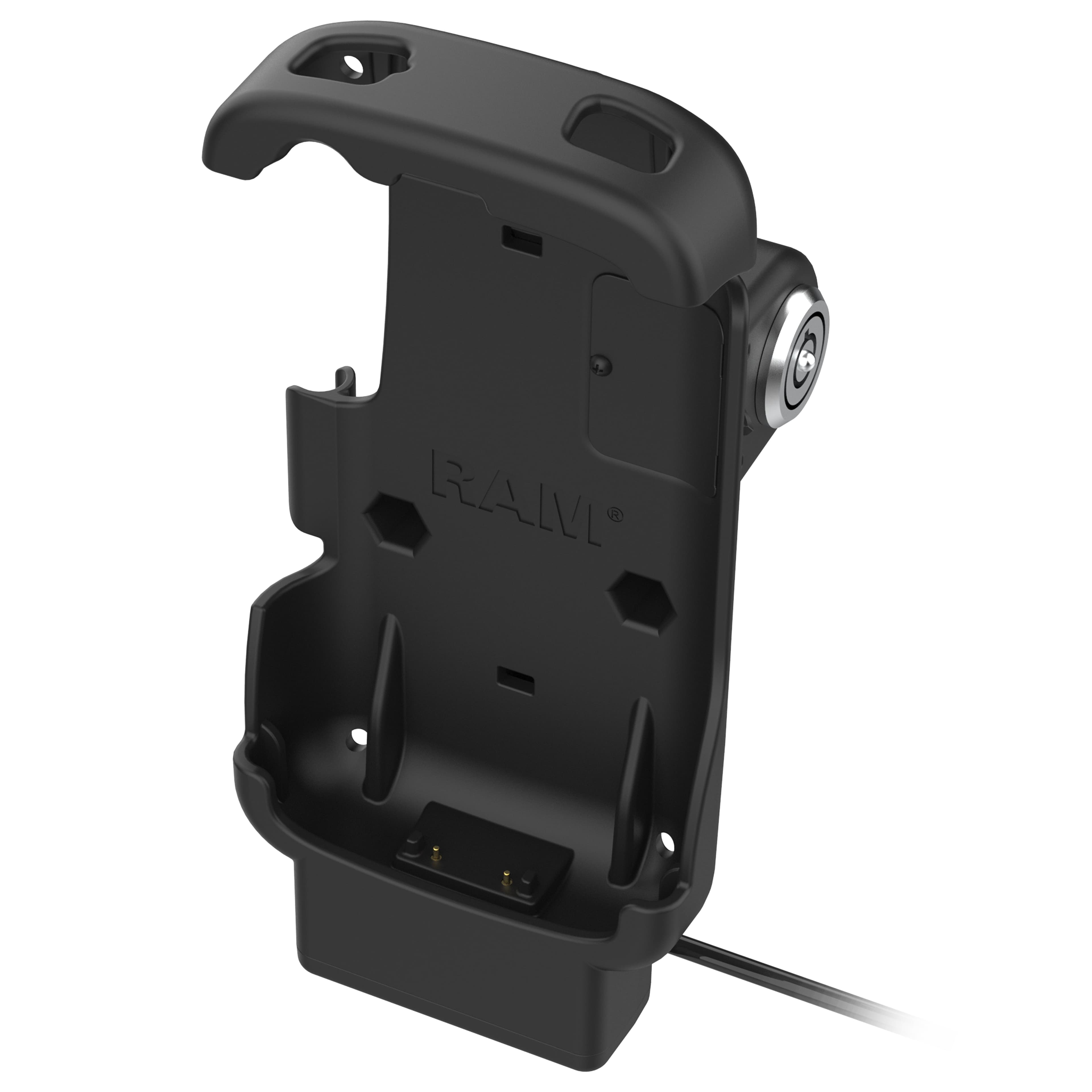 RAM® Locking Form-Fit Powered Dock for Zebra TC201 & TC22/TC27 with Boot