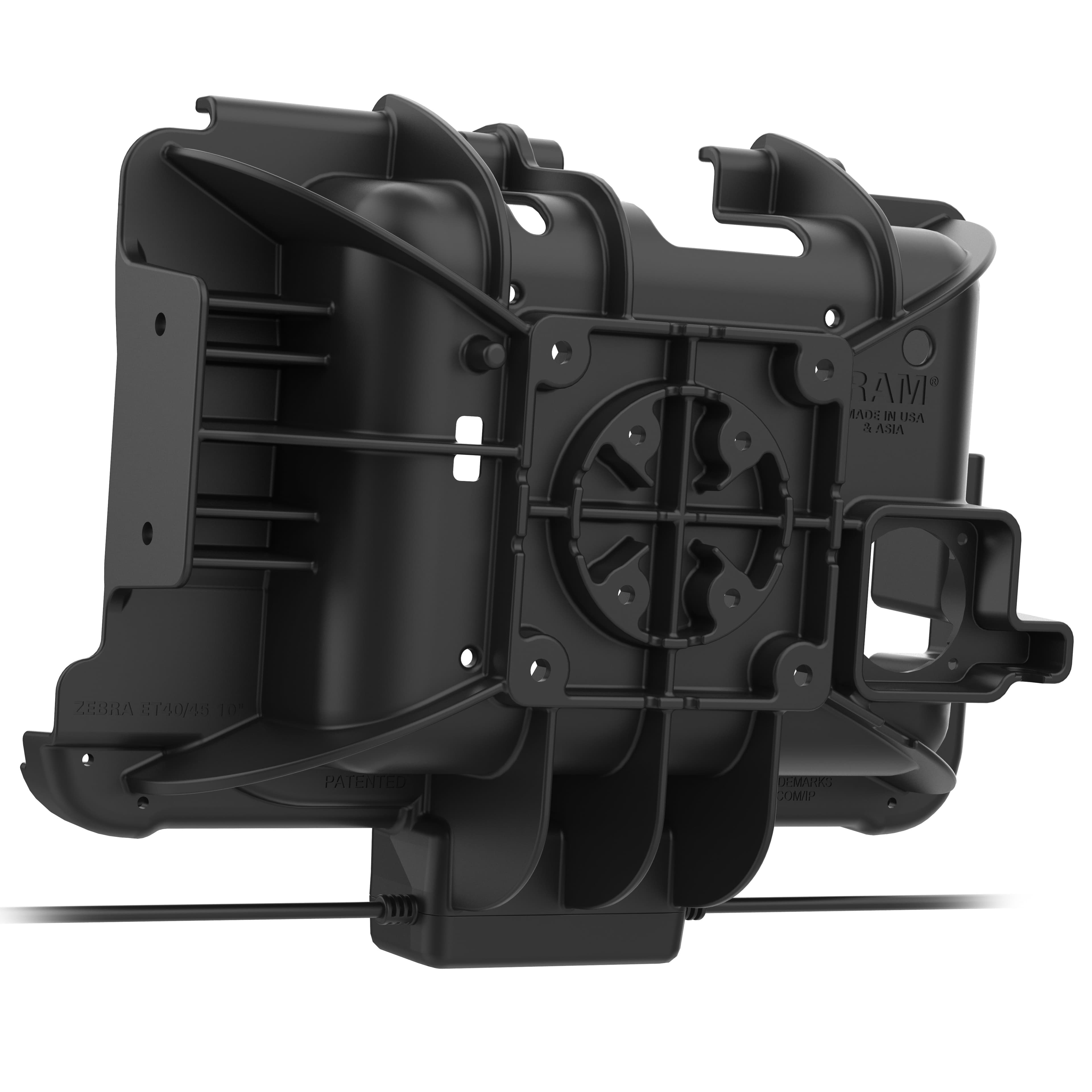 RAM® Tough-Dock™ Power + Dual USB for Zebra ET401 & ET4x 10" (25.4 cm)