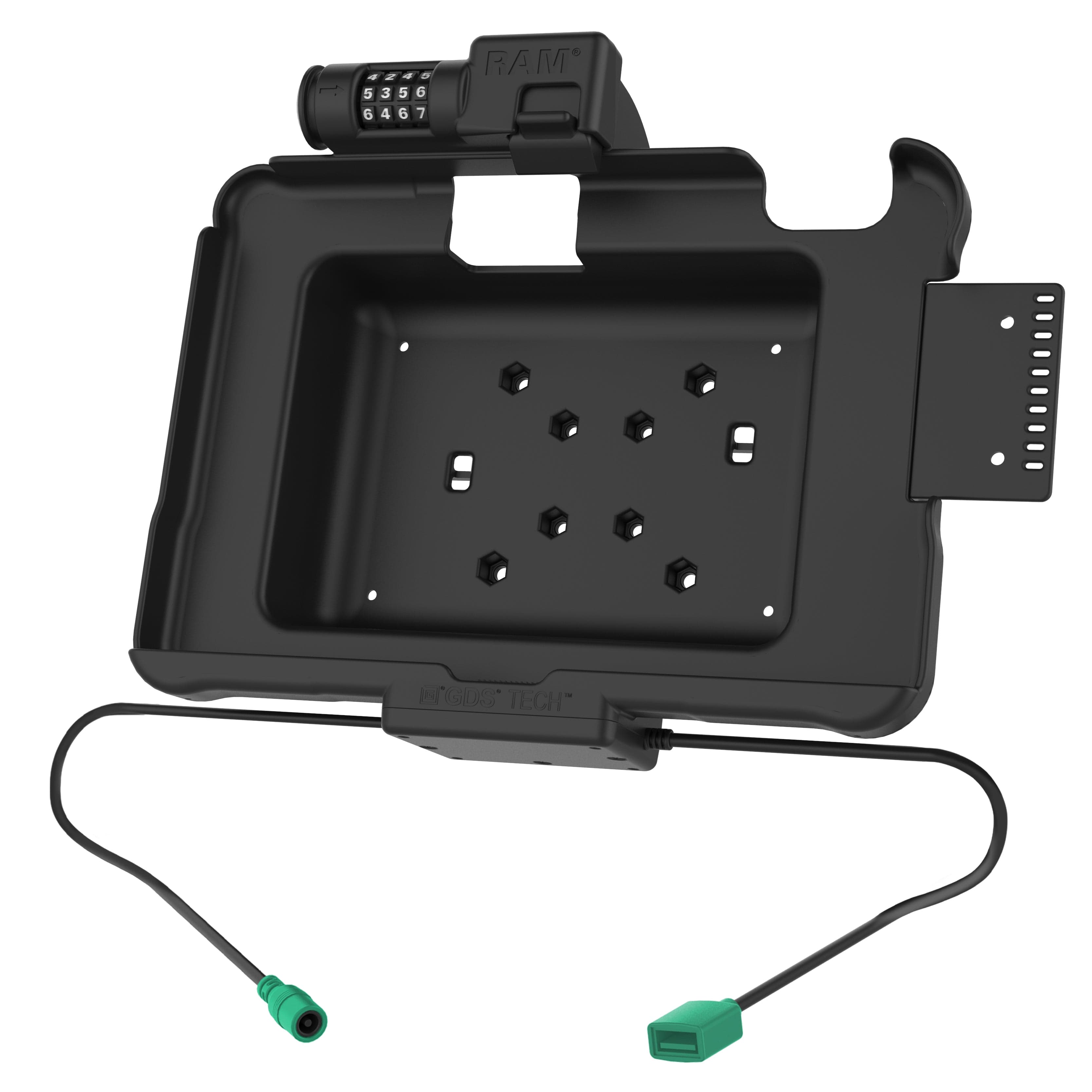 GDS® Combo Locking Power + Data Dock for Zebra ET5x 10.1" (25.7 cm) Series