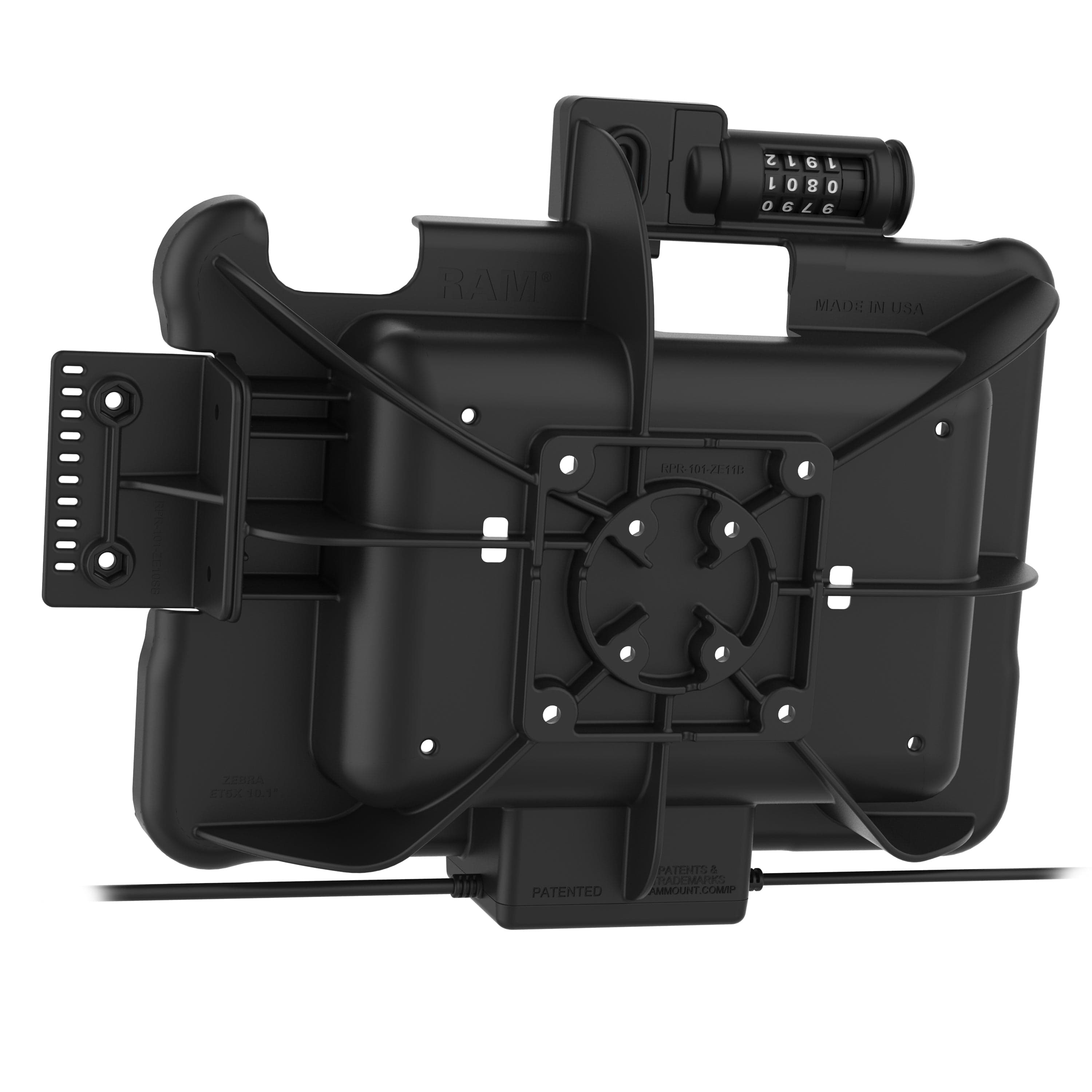 GDS® Combo Locking Power + Data & DB9 Dock for Zebra ET5x 10.1" (25.7 cm) Series