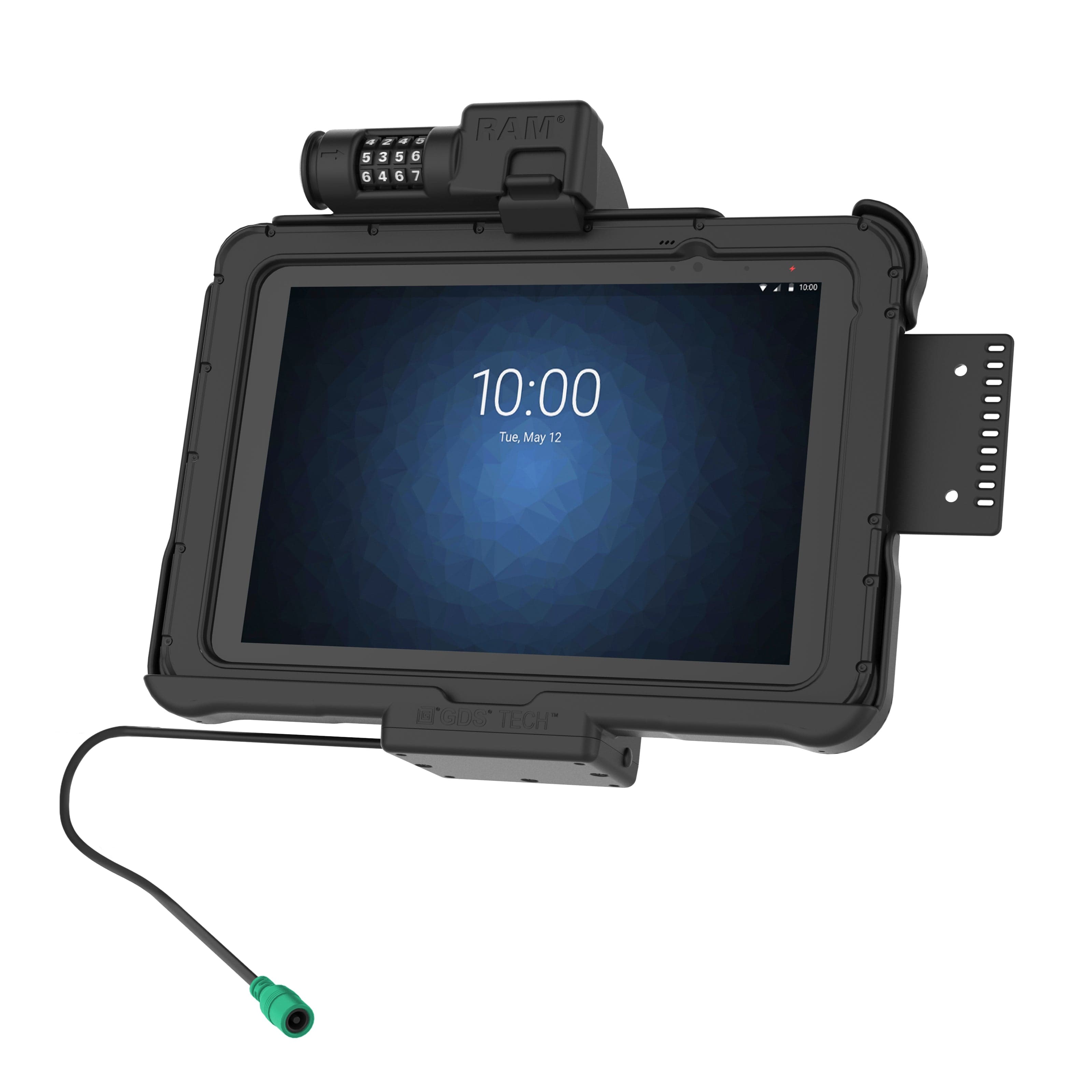 GDS® Combo Locking Powered Dock for Zebra ET5x 10.1" (25.7 cm) Series