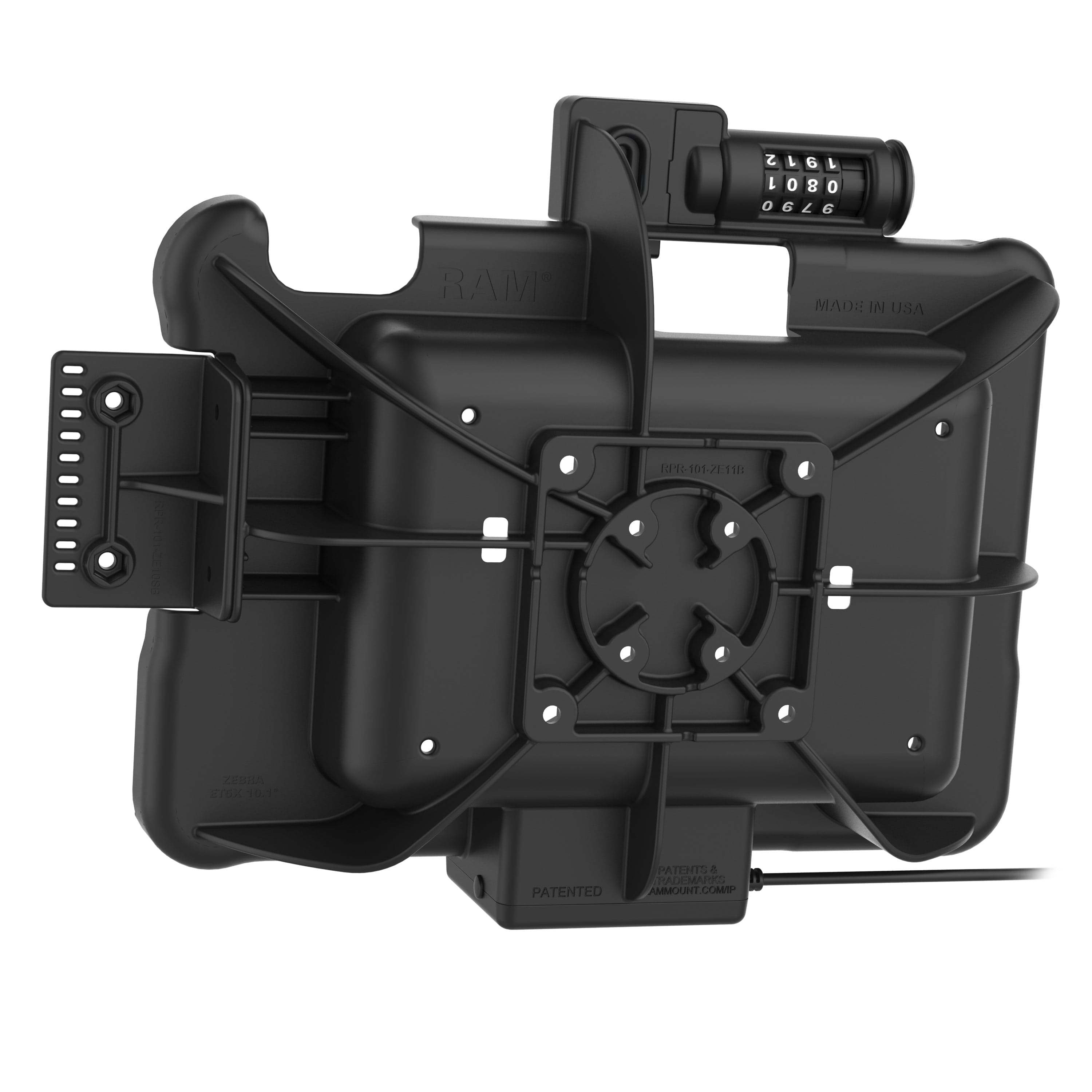 GDS® Combo Locking Powered Dock for Zebra ET5x 10.1" (25.7 cm) Series