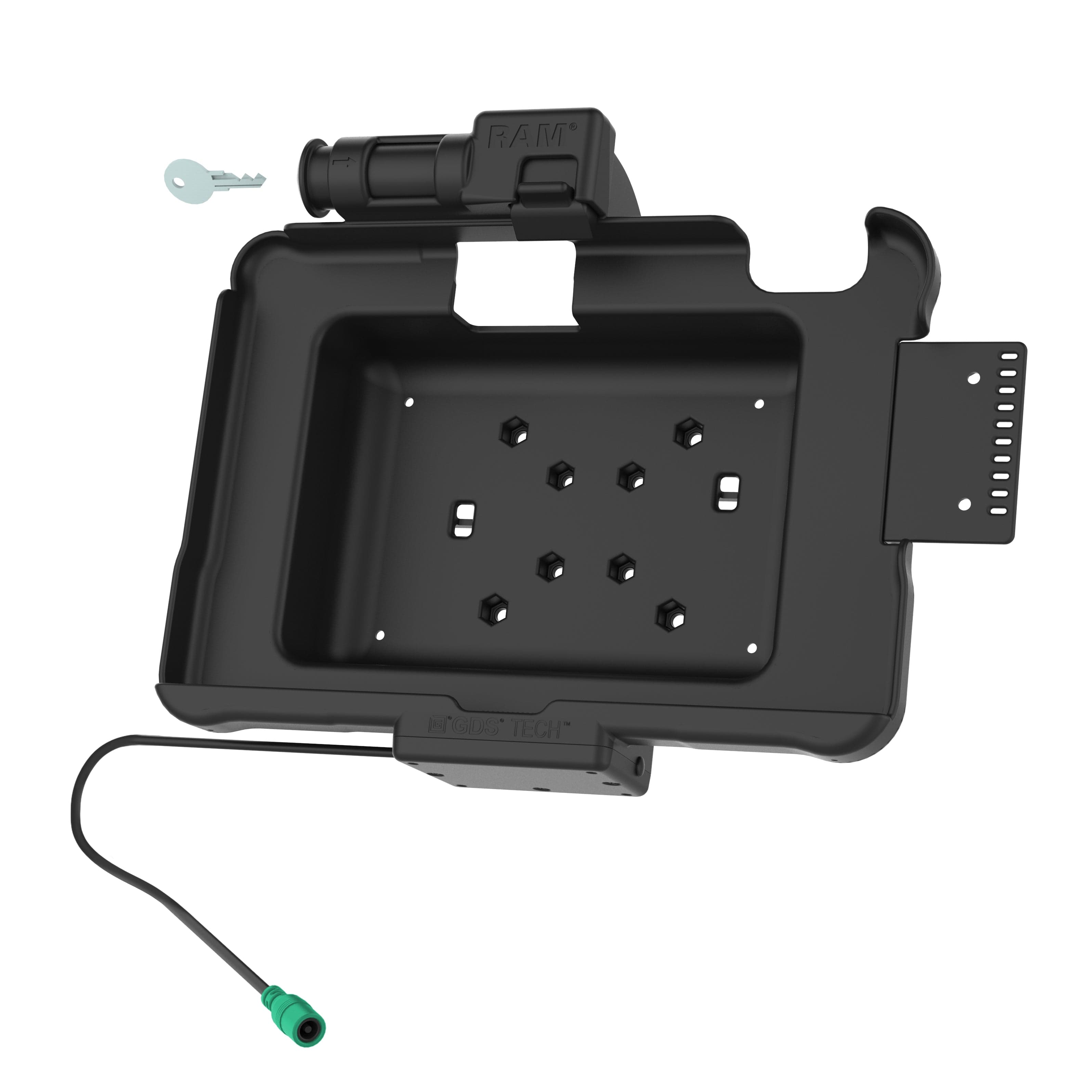 GDS® Key Locking Powered Dock for Zebra ET5x 10.1" (25.7 cm) Series