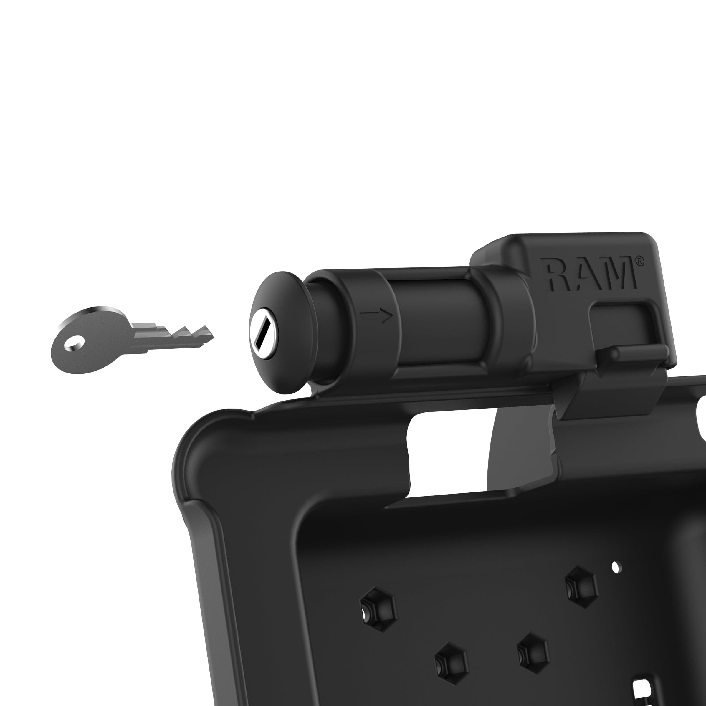 GDS® Key Locking Powered Dock for Zebra ET5x 8.3" (21.1 cm) & 8.4" (21.3 cm) Series