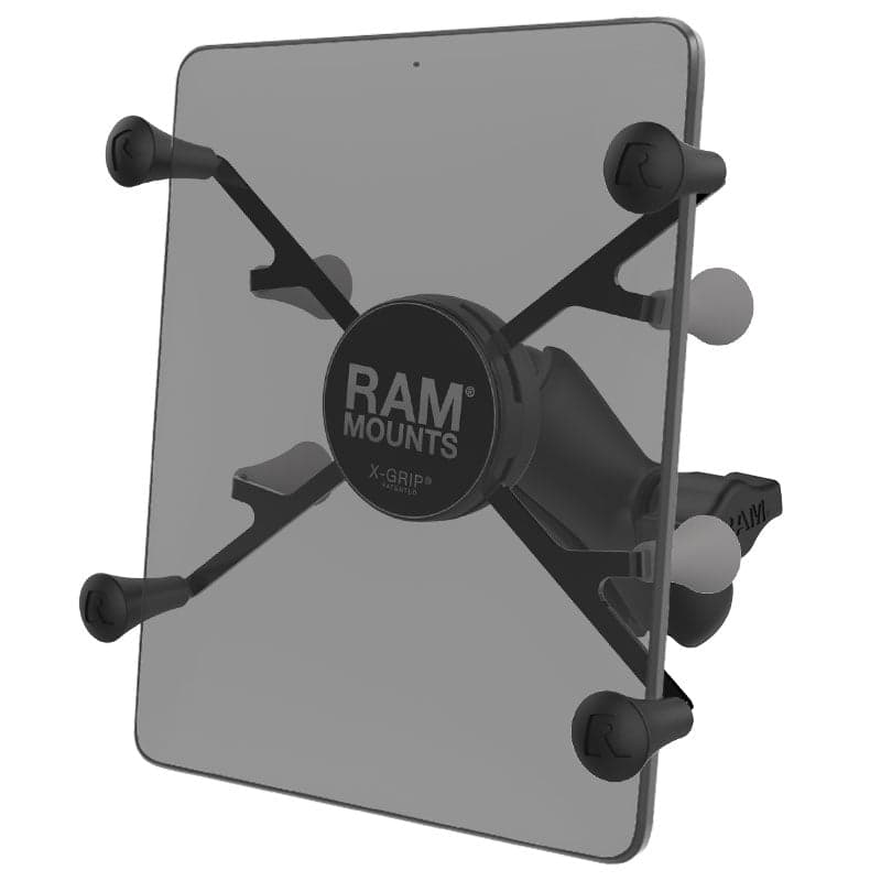 RAM® X-Grip® Universal Holder for 7" (17.8 cm)-8" (20.3 cm) Tablets with Double Socket Arm
