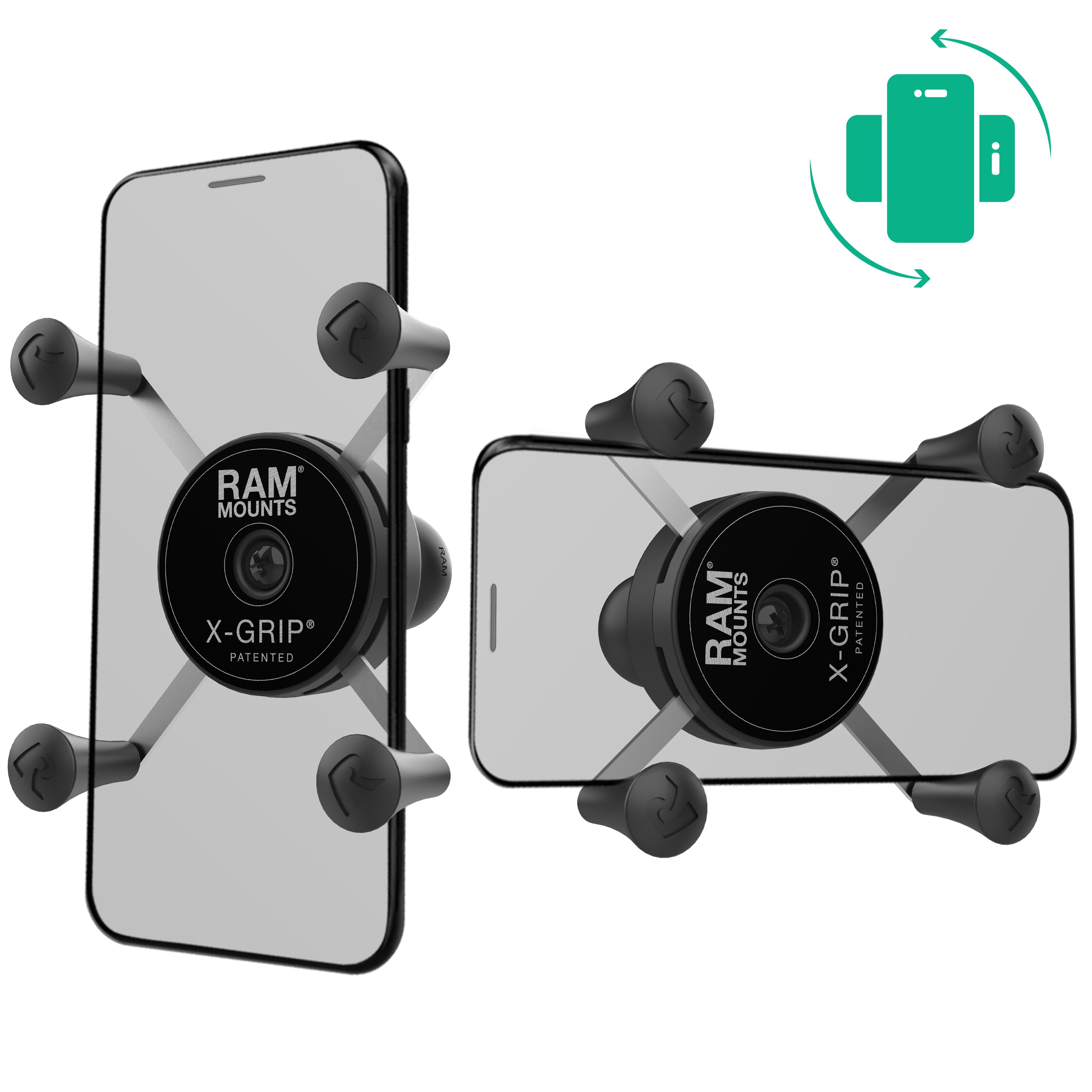 RAM® Rotating X-Grip® Phone Holder with Ball - B Size