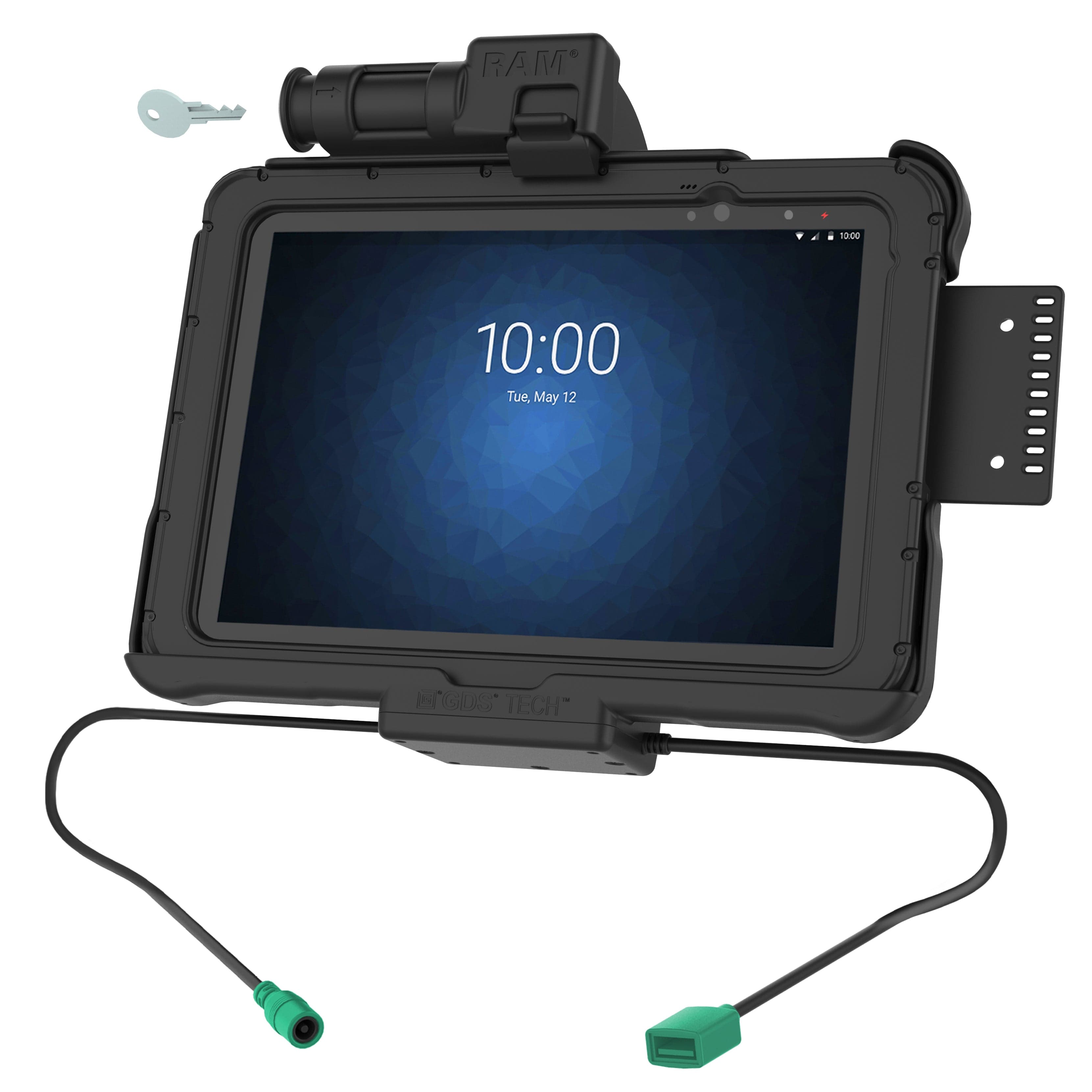 GDS® Key Locking Power + Data Dock for Zebra ET5x 10.1" (25.7 cm) Series